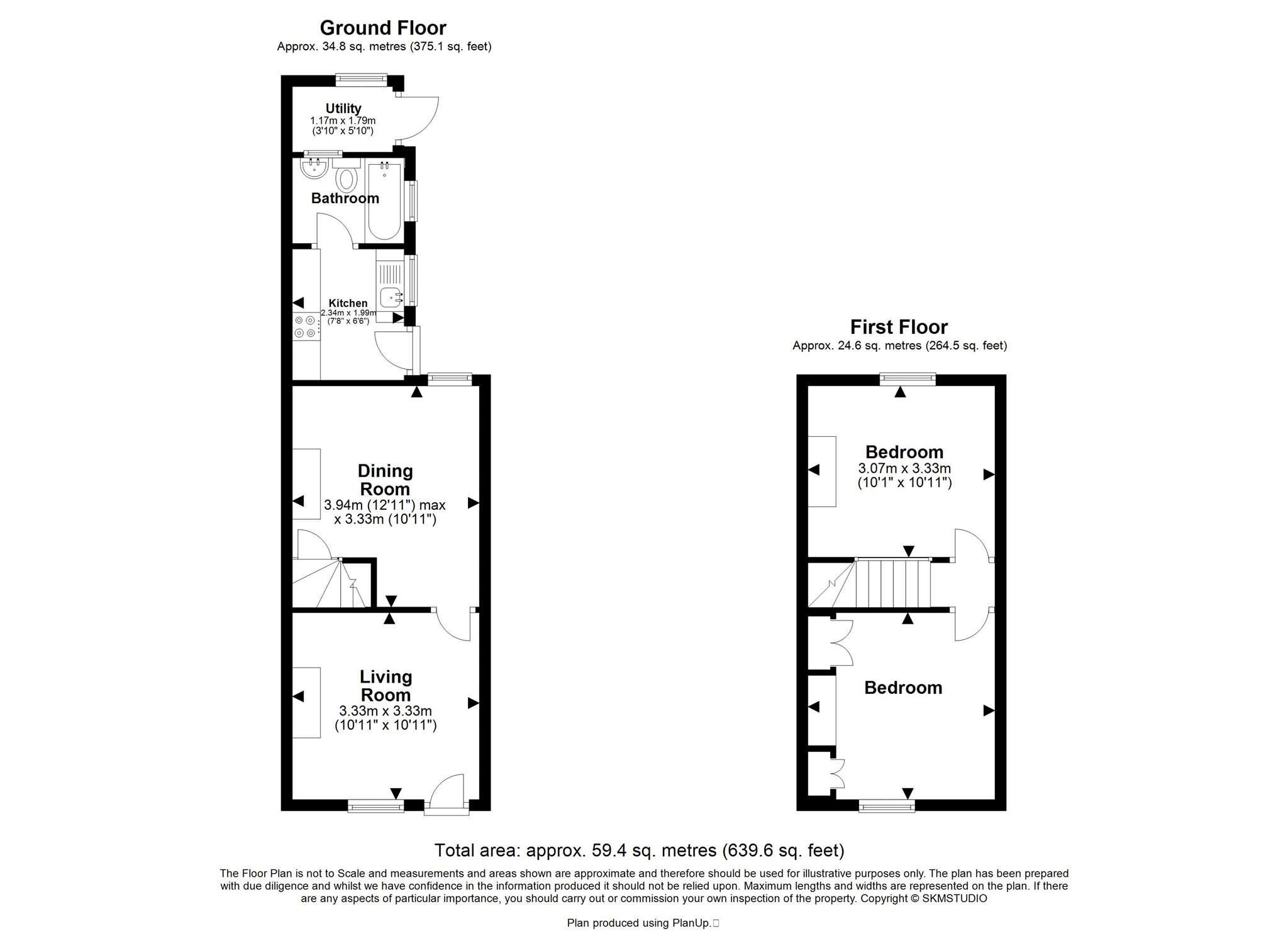 44, Brook Street, Aylesbury floorplan