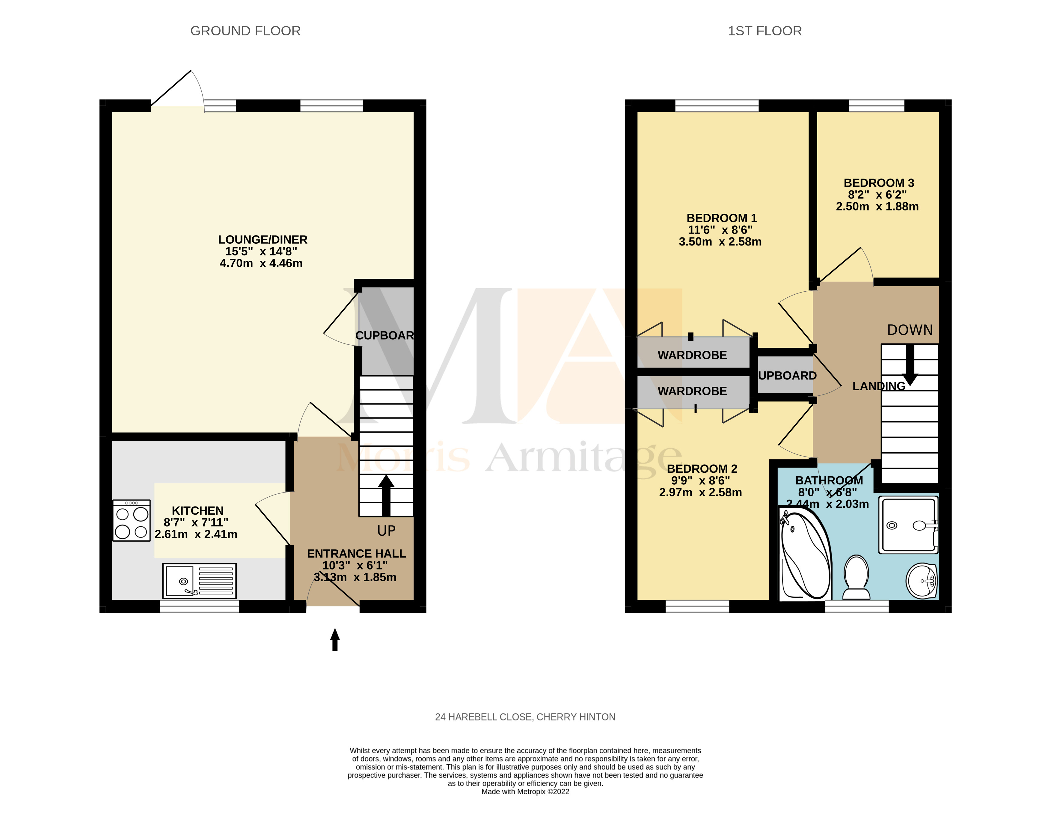 Harebell Close, Cherry Hinton CB1, 3 bedroom terraced house to rent