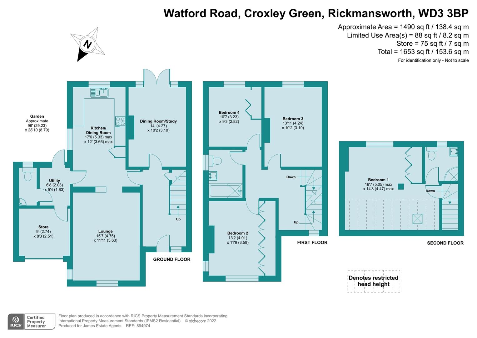 Watford Road, Croxley Green, Rickmansworth WD3, 4 bedroom semidetached house for sale