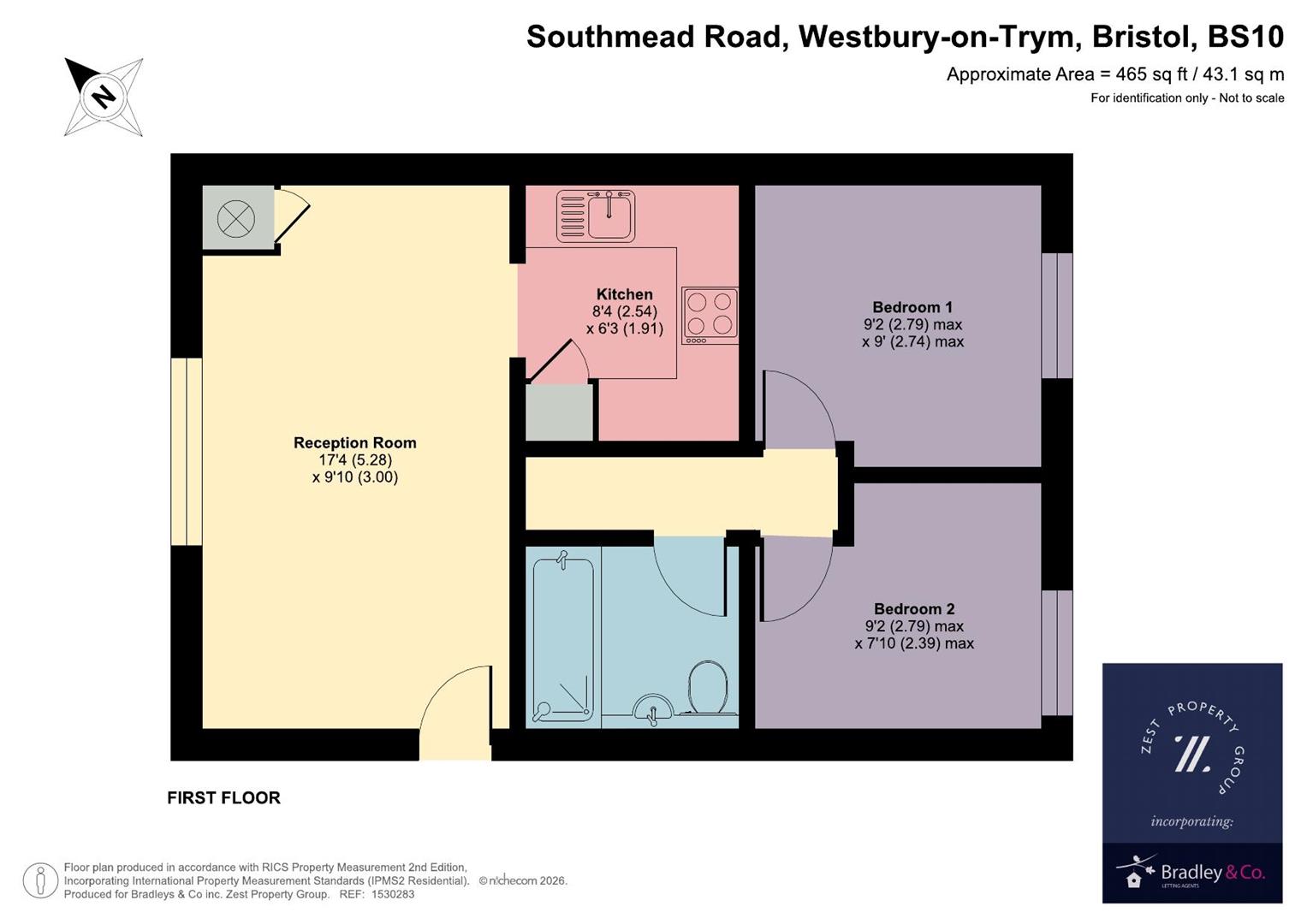 Southmead Road, Bristol floorplan