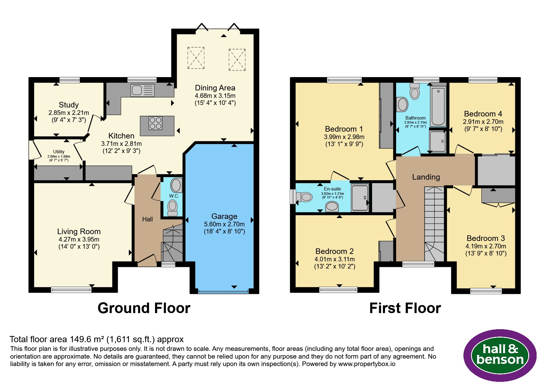 1, Elmtree Road, ALFRETON floorplan