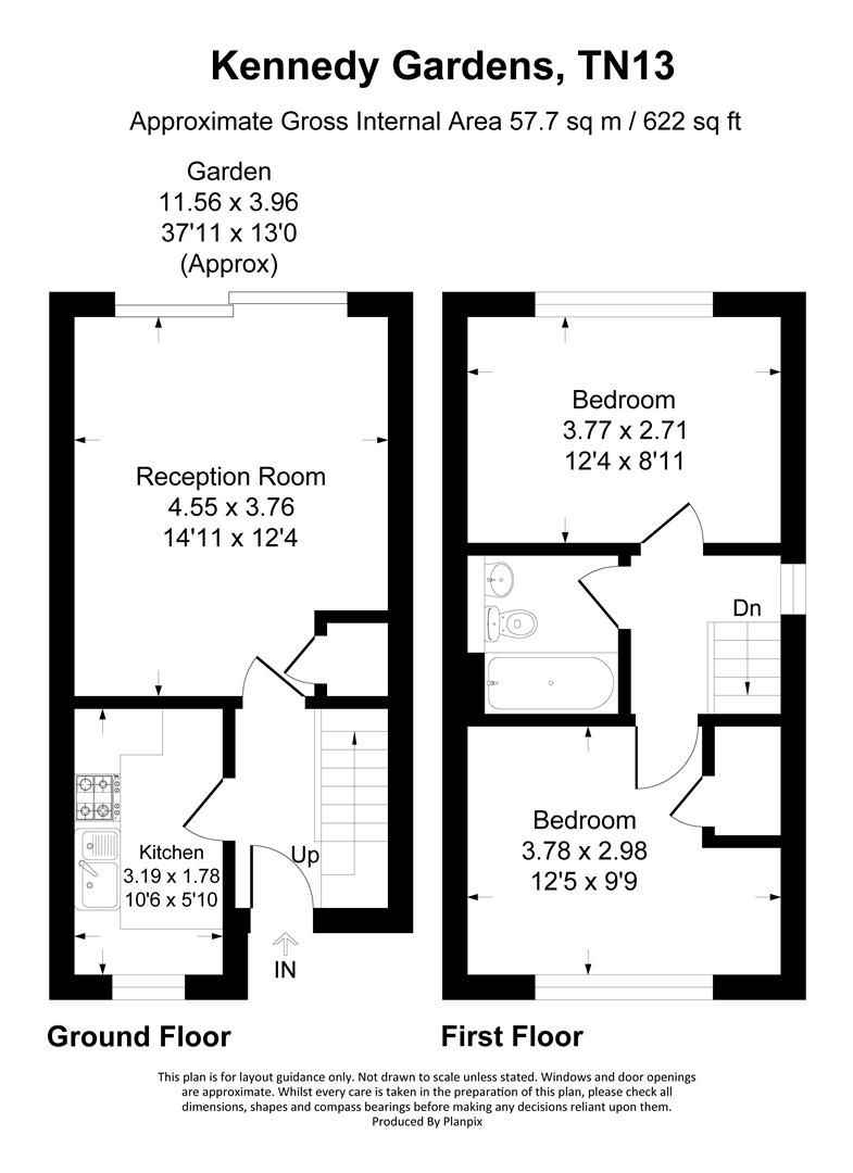 25, Kennedy Gardens, Sevenoaks floorplan