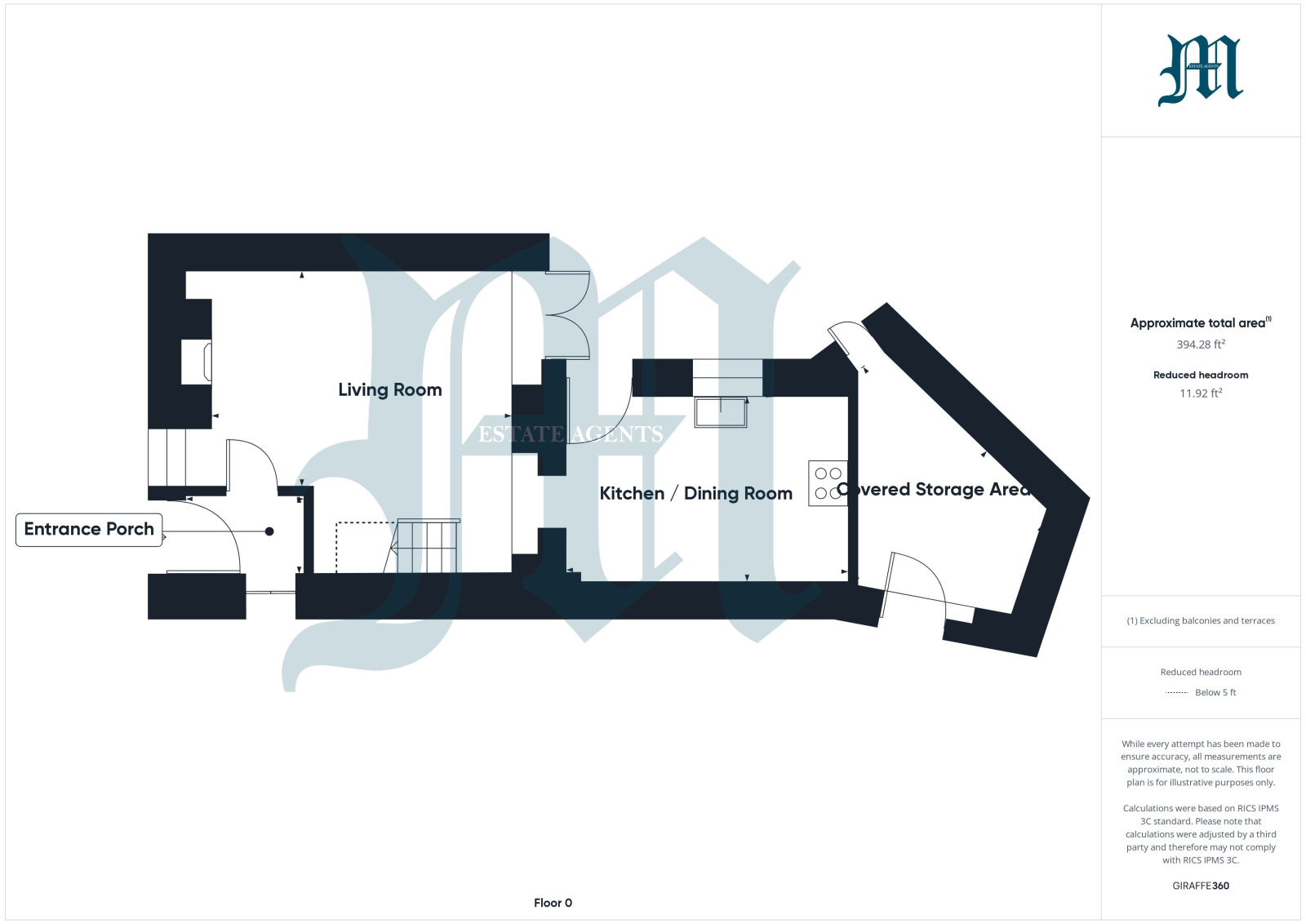 5 Foundry Square, Hayle floorplan