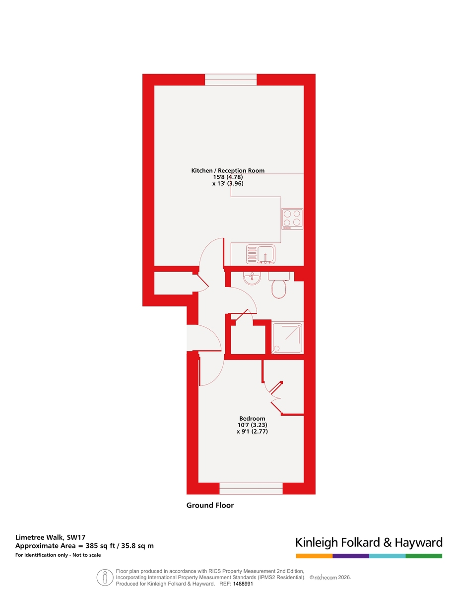 13, Limetree Walk, London floorplan
