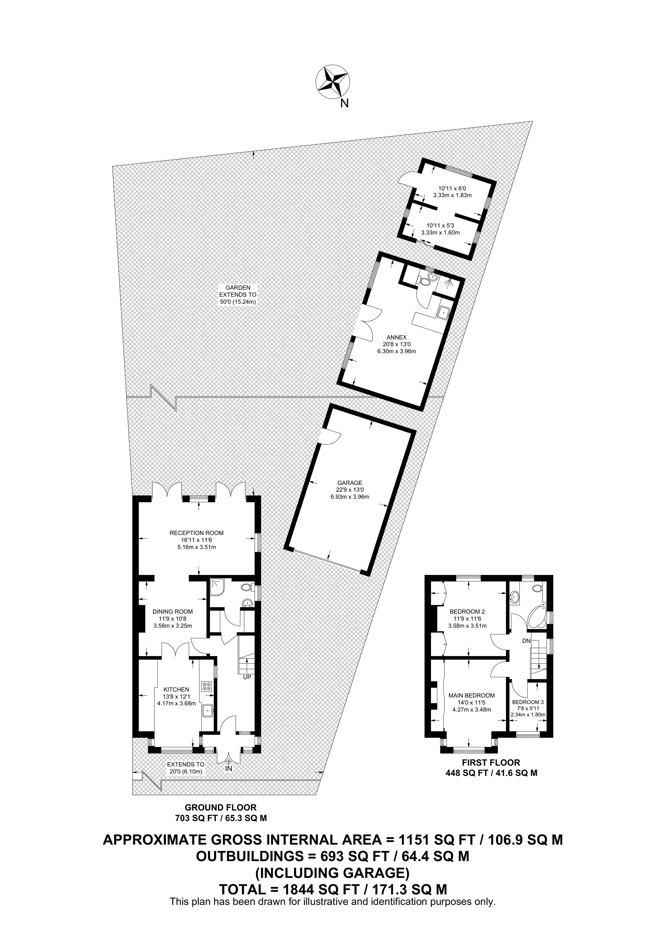 Burton Gardens, TW5, Hounslow floorplan