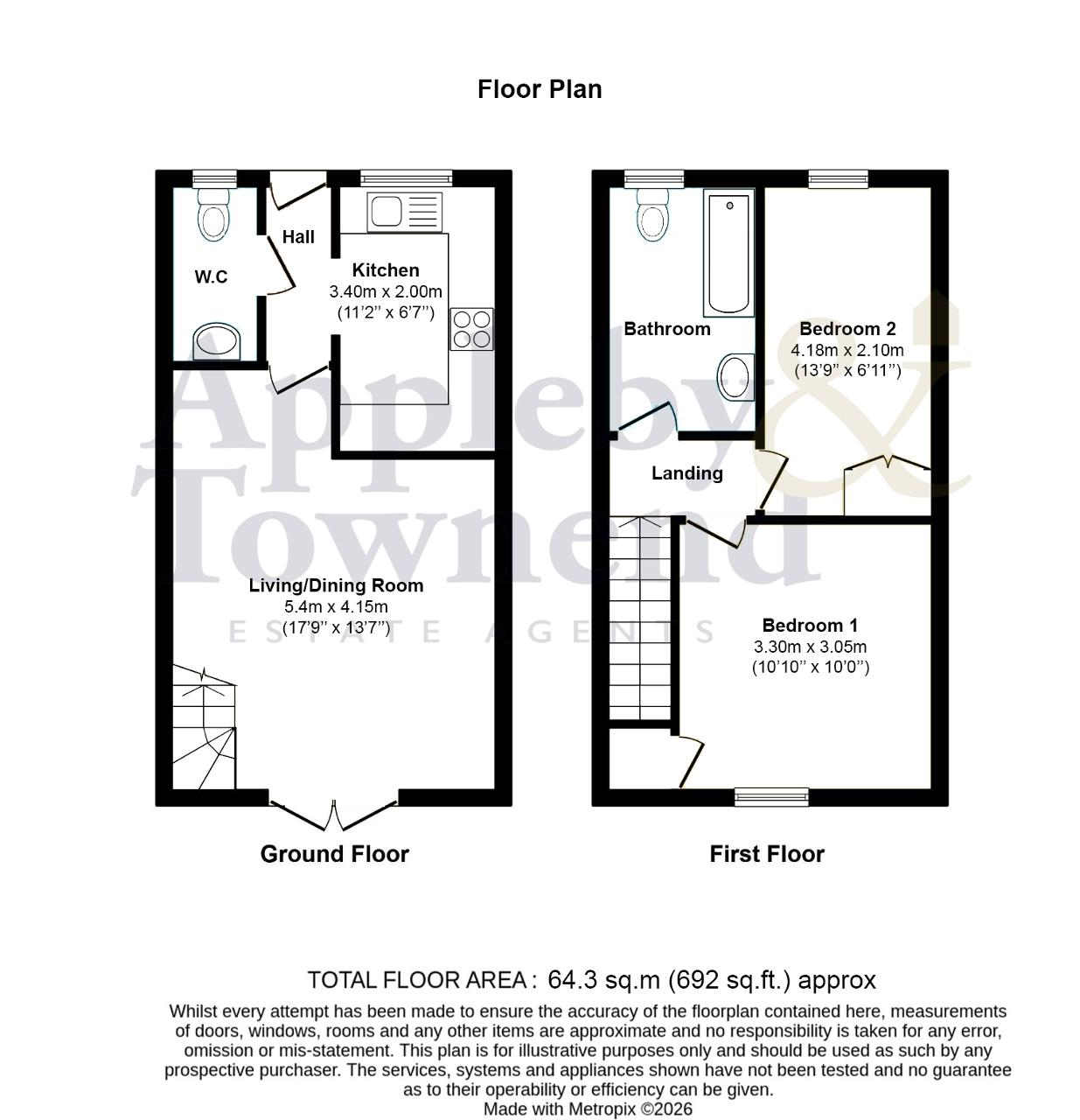 8, Cannings Close, Melksham floorplan