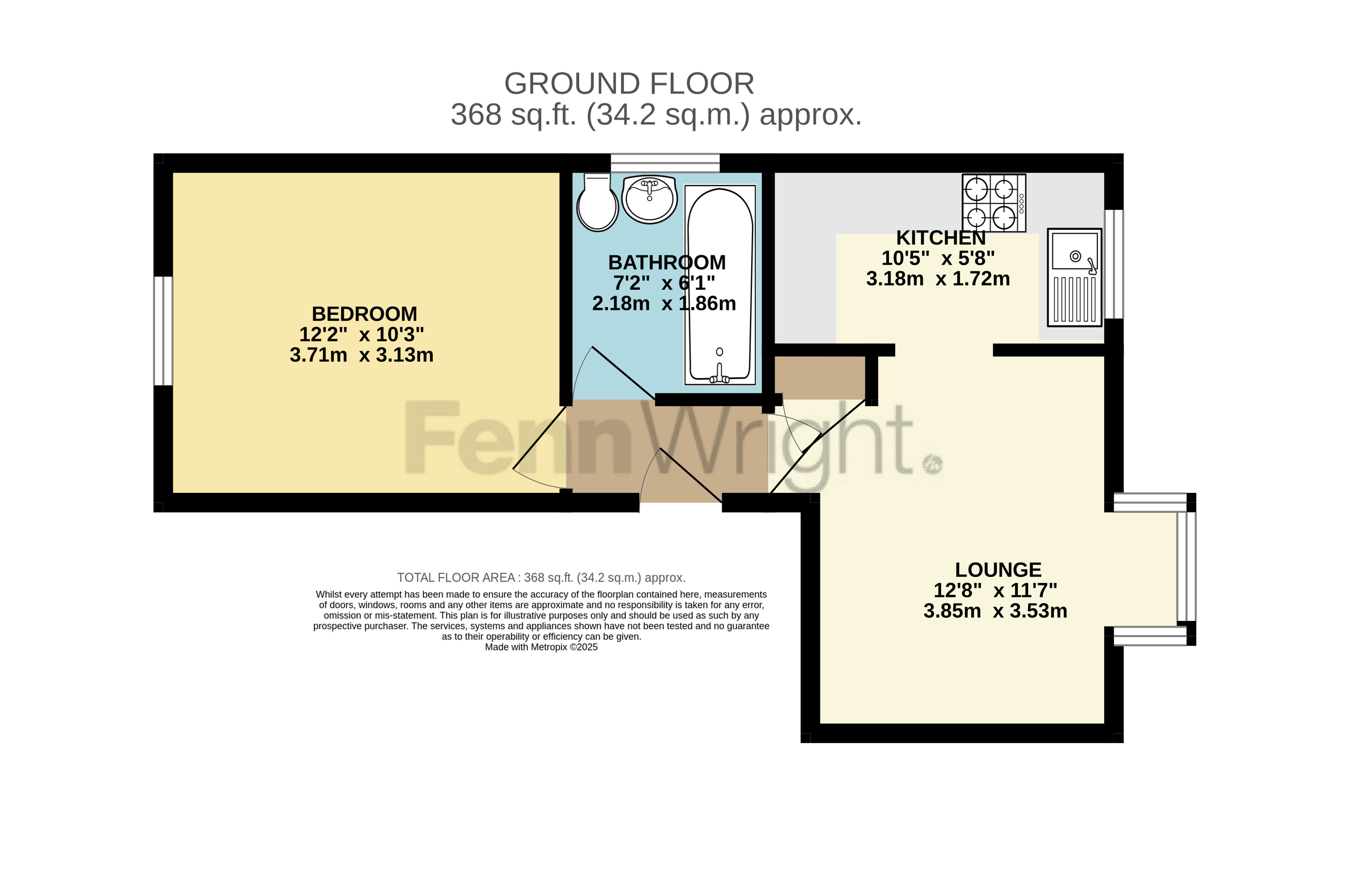 38, Brinkley Place, Essex floorplan