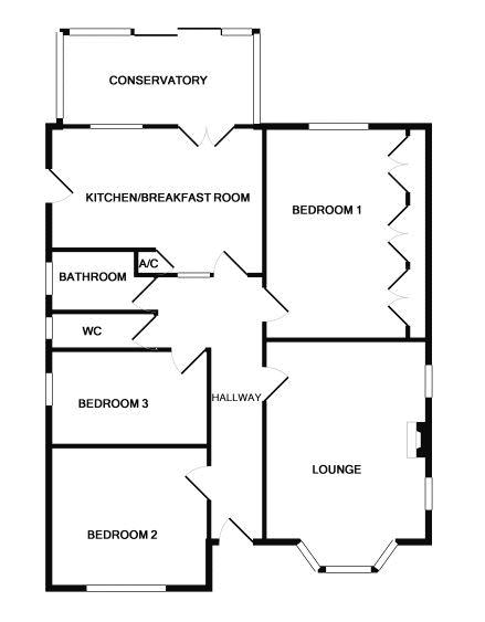 3 Bedrooms Bungalow for sale in The Avenue, Longlevens, Gloucester GL2