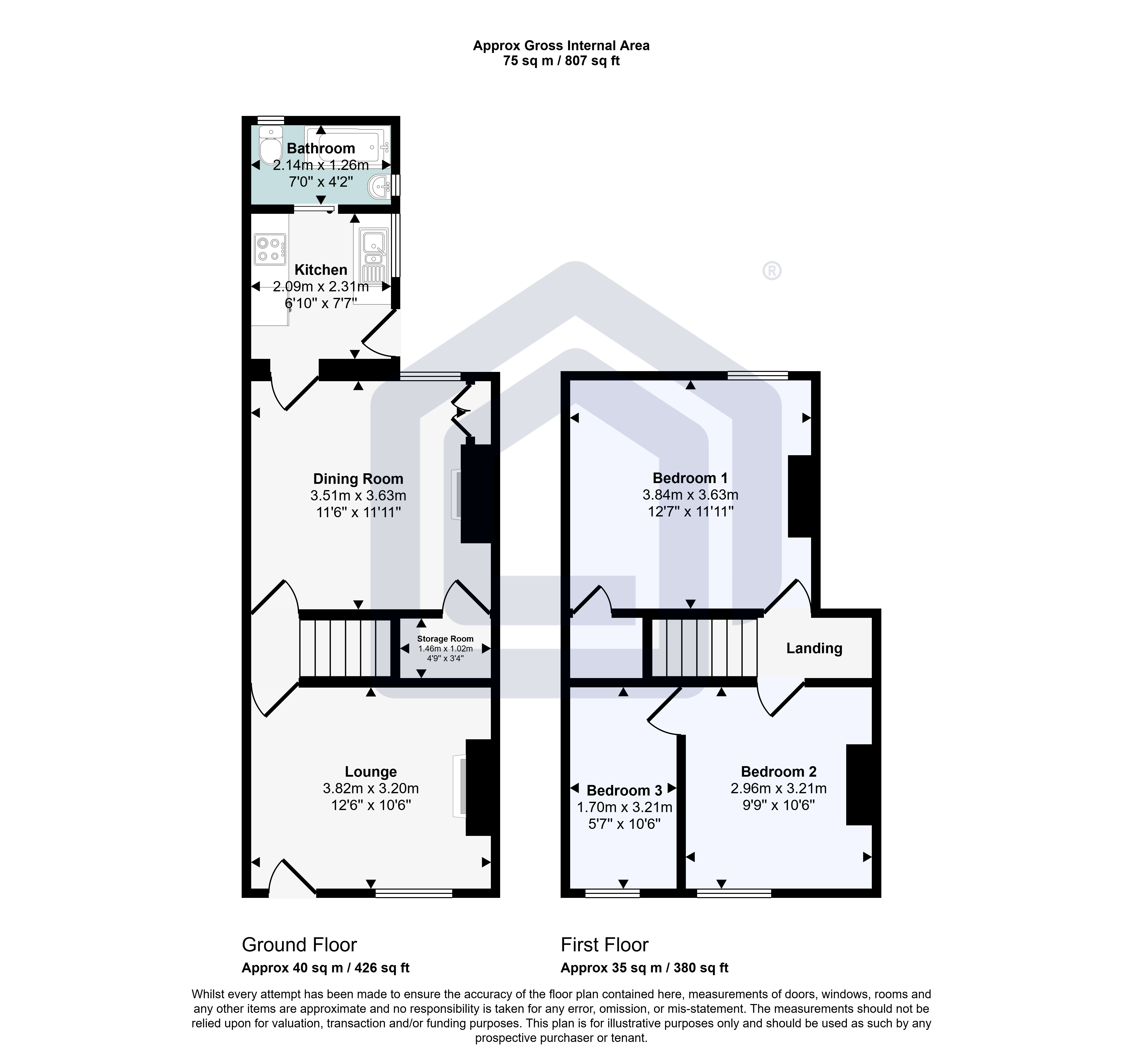 26A Derby Road, 26A Derby Road, Heanor floorplan
