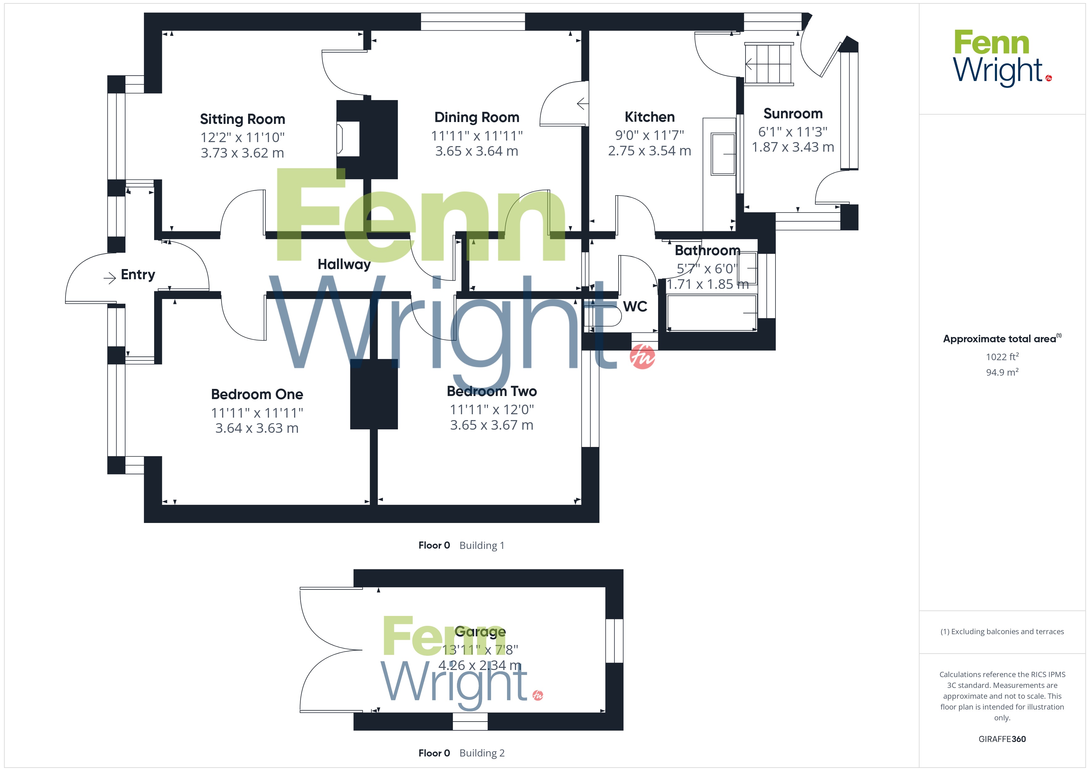 8, Cambridge Avenue, Halstead floorplan