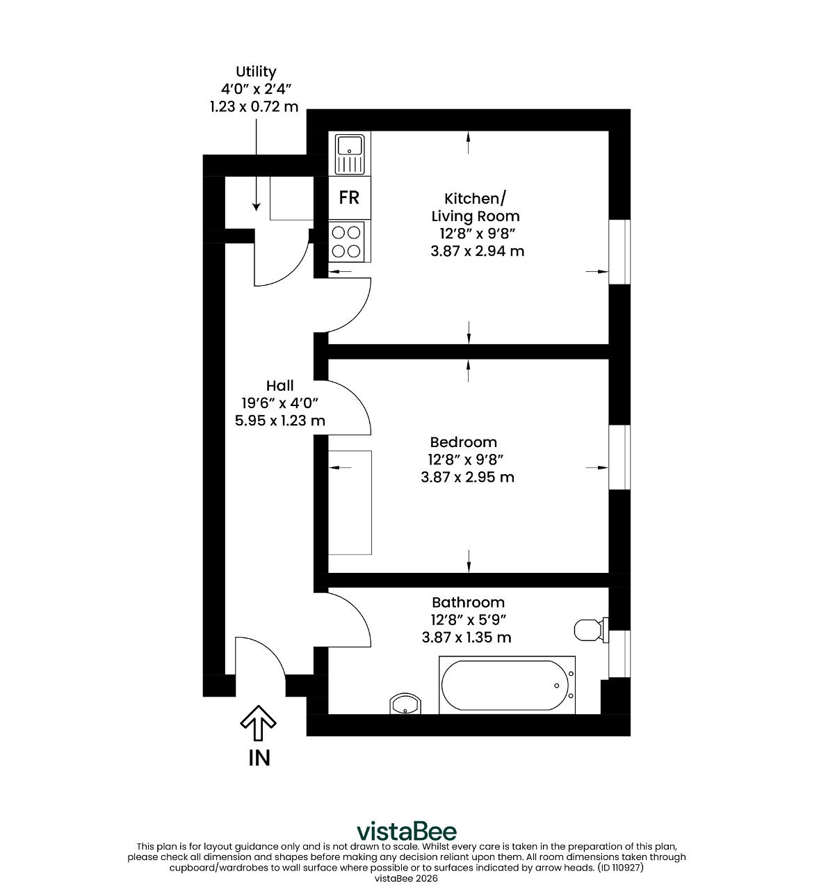 Onslow Drive, Dennistoun floorplan