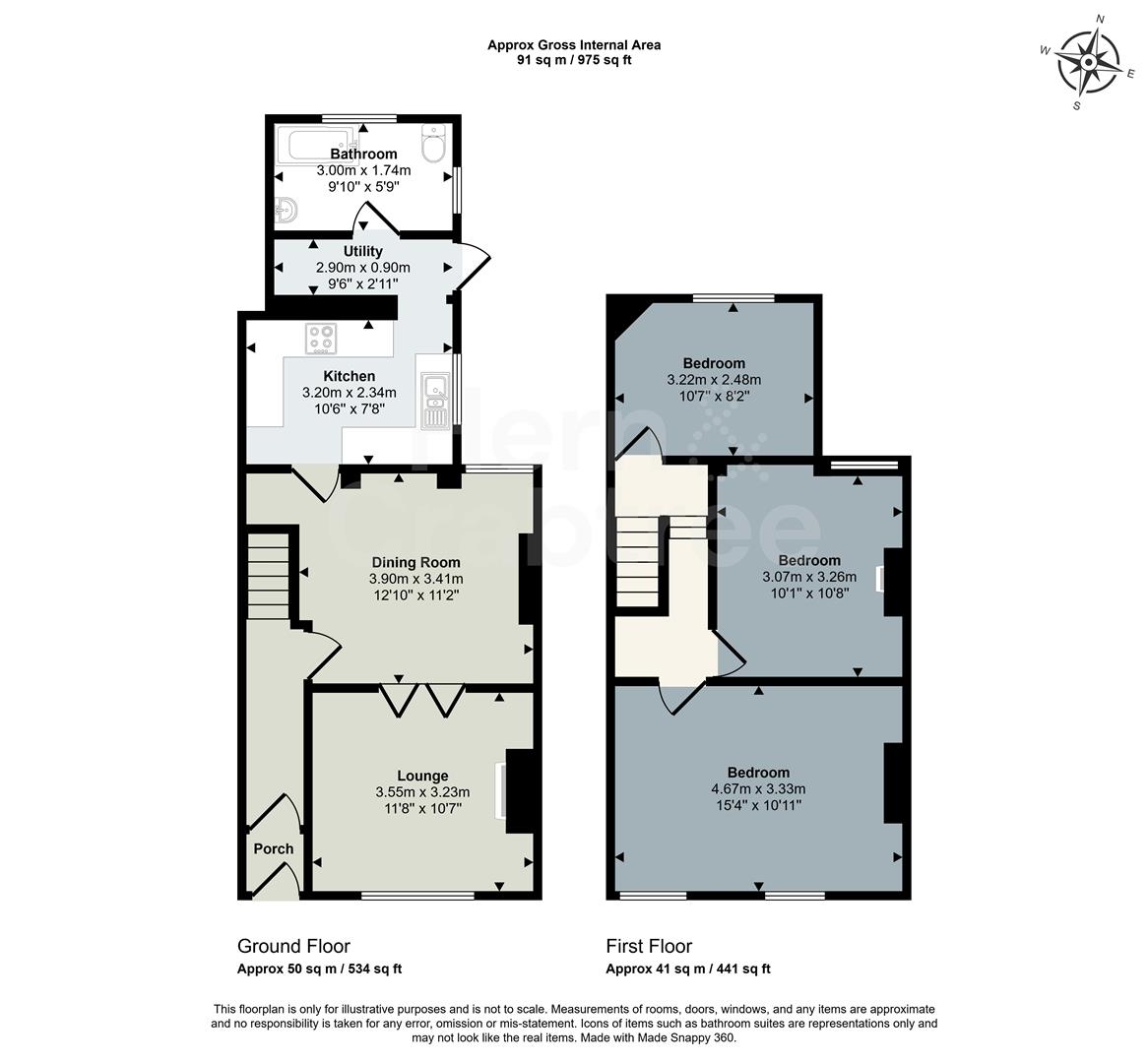 23, Robert Street, Cardiff floorplan