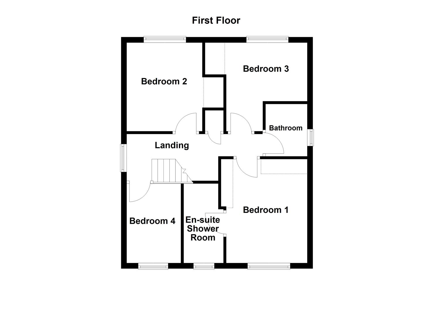 20, Priory Ridge, Wakefield floorplan