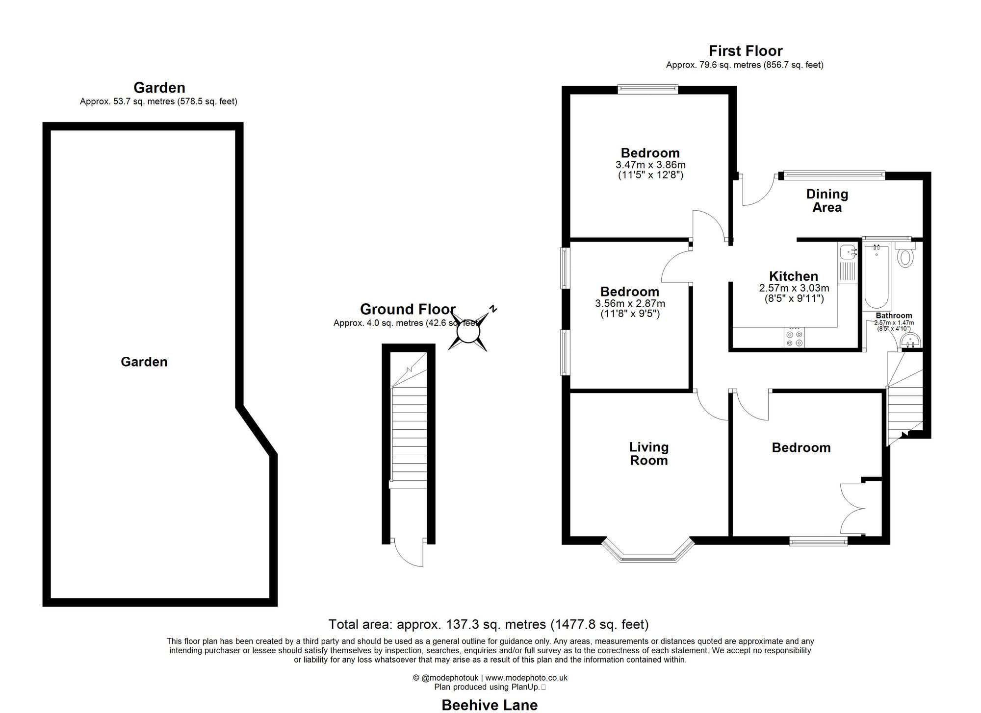 169a Beehive Lane, Ilford floorplan