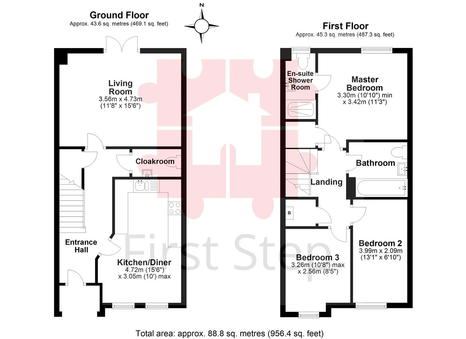 26, Louise Rise, Hitchin floorplan