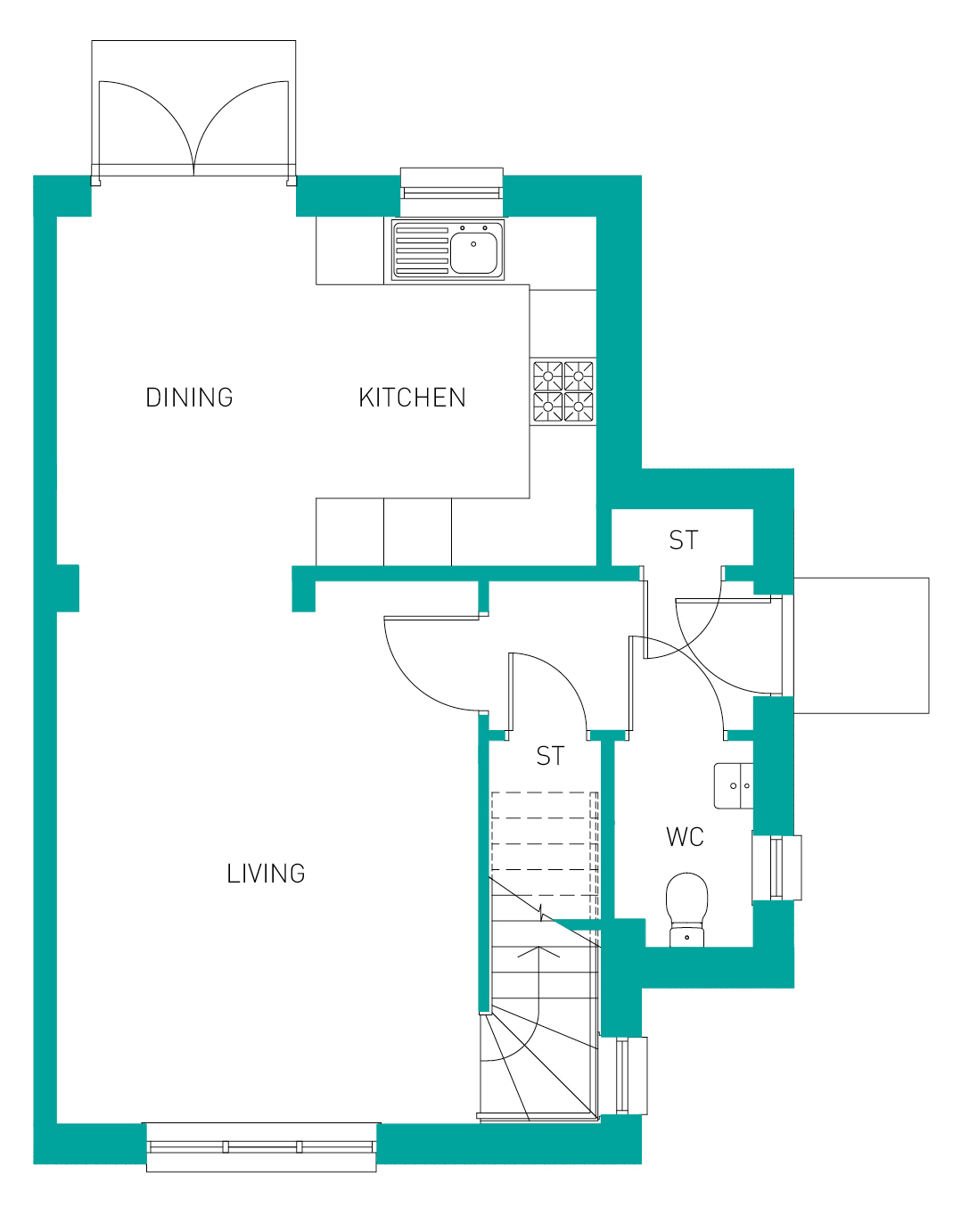 Plot 61, 65, Elderslie Road, Glasgow floorplan