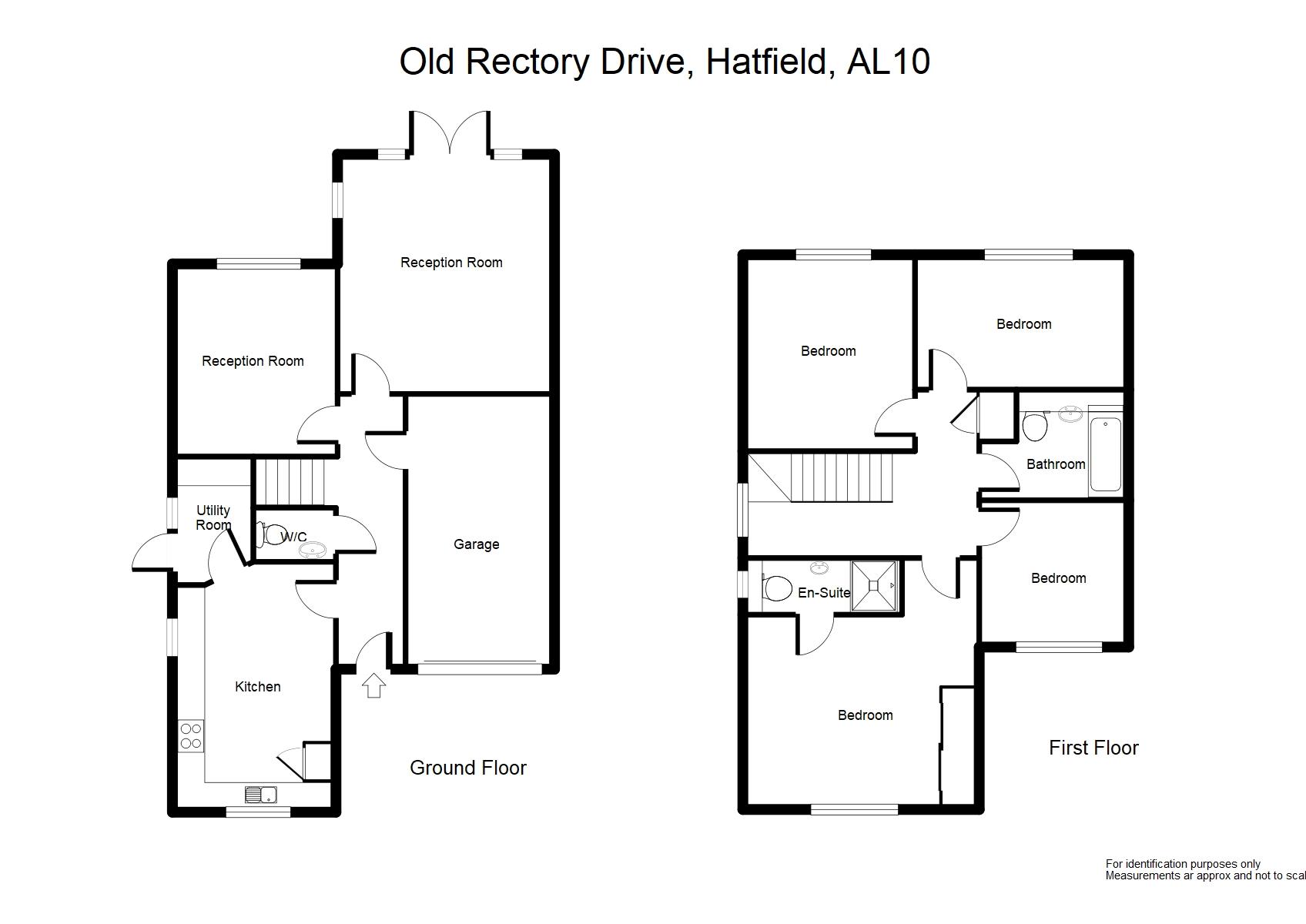 76, Old Rectory Drive, Hatfield floorplan