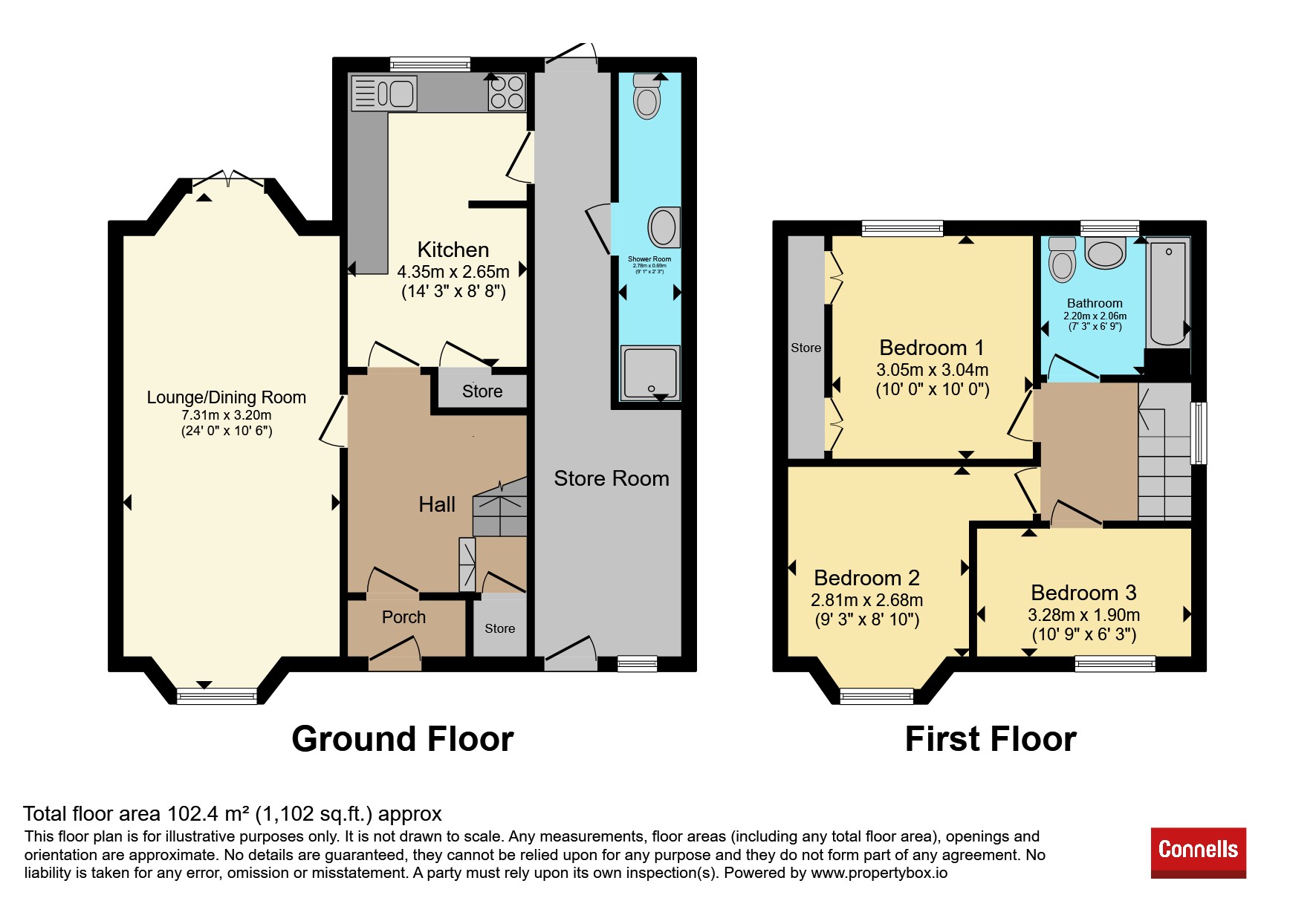 Lee Road, Leamington Spa floorplan