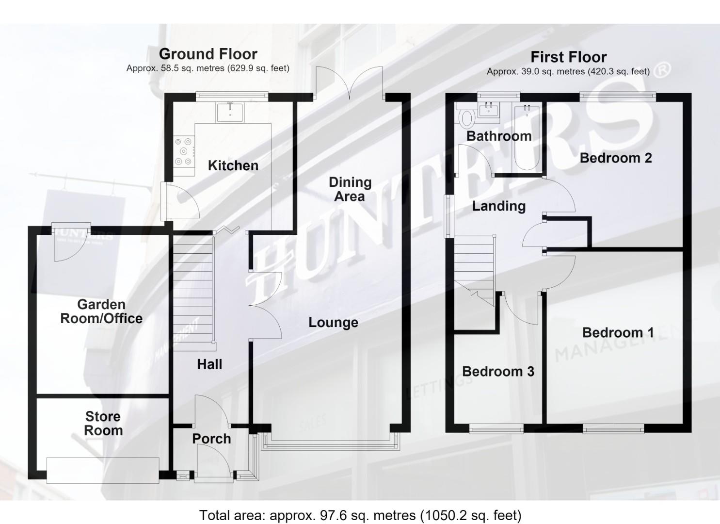 37, Cherryclough Way, Blackburn floorplan