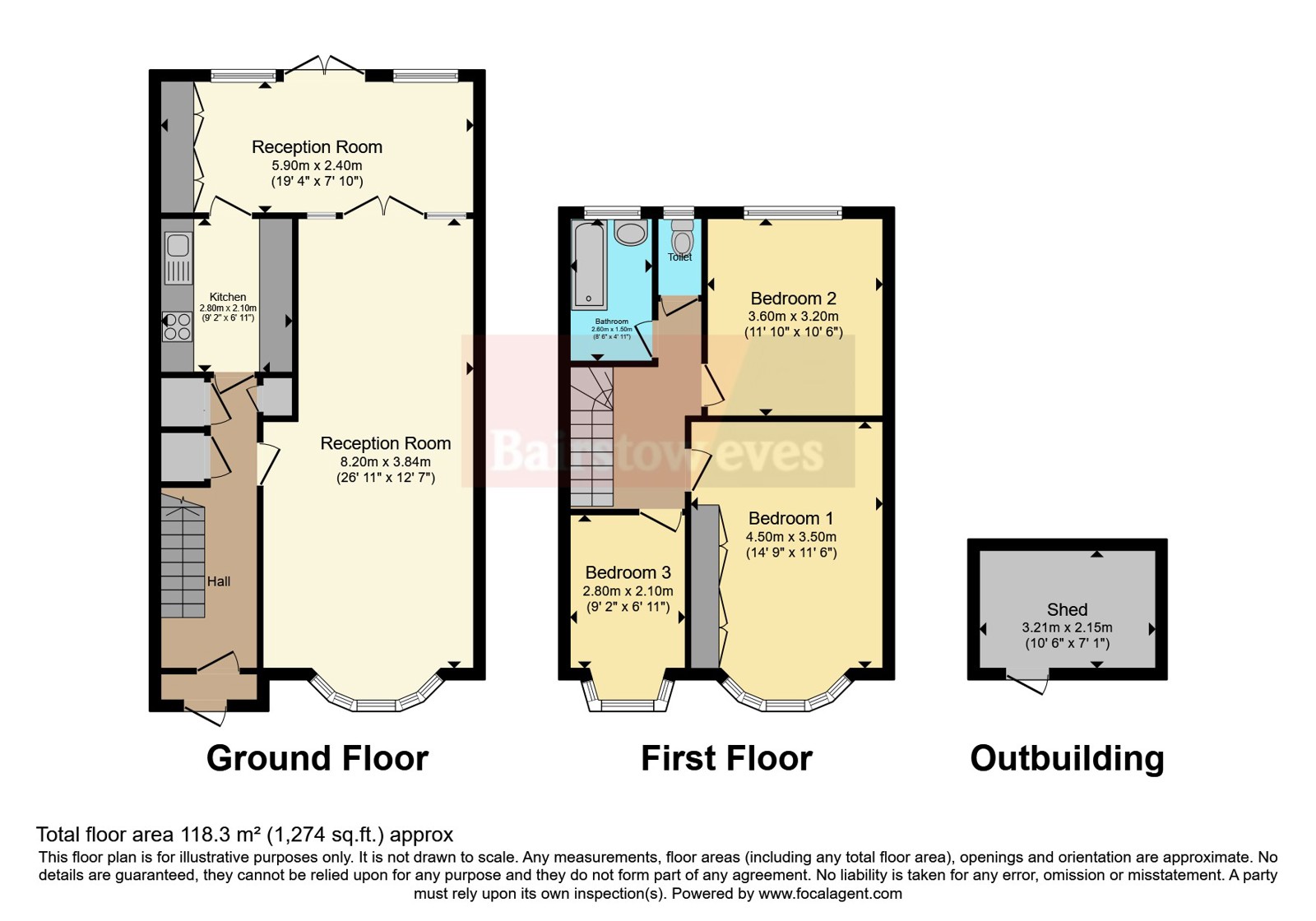 Fullwell Avenue, Ilford, IG6 floorplan