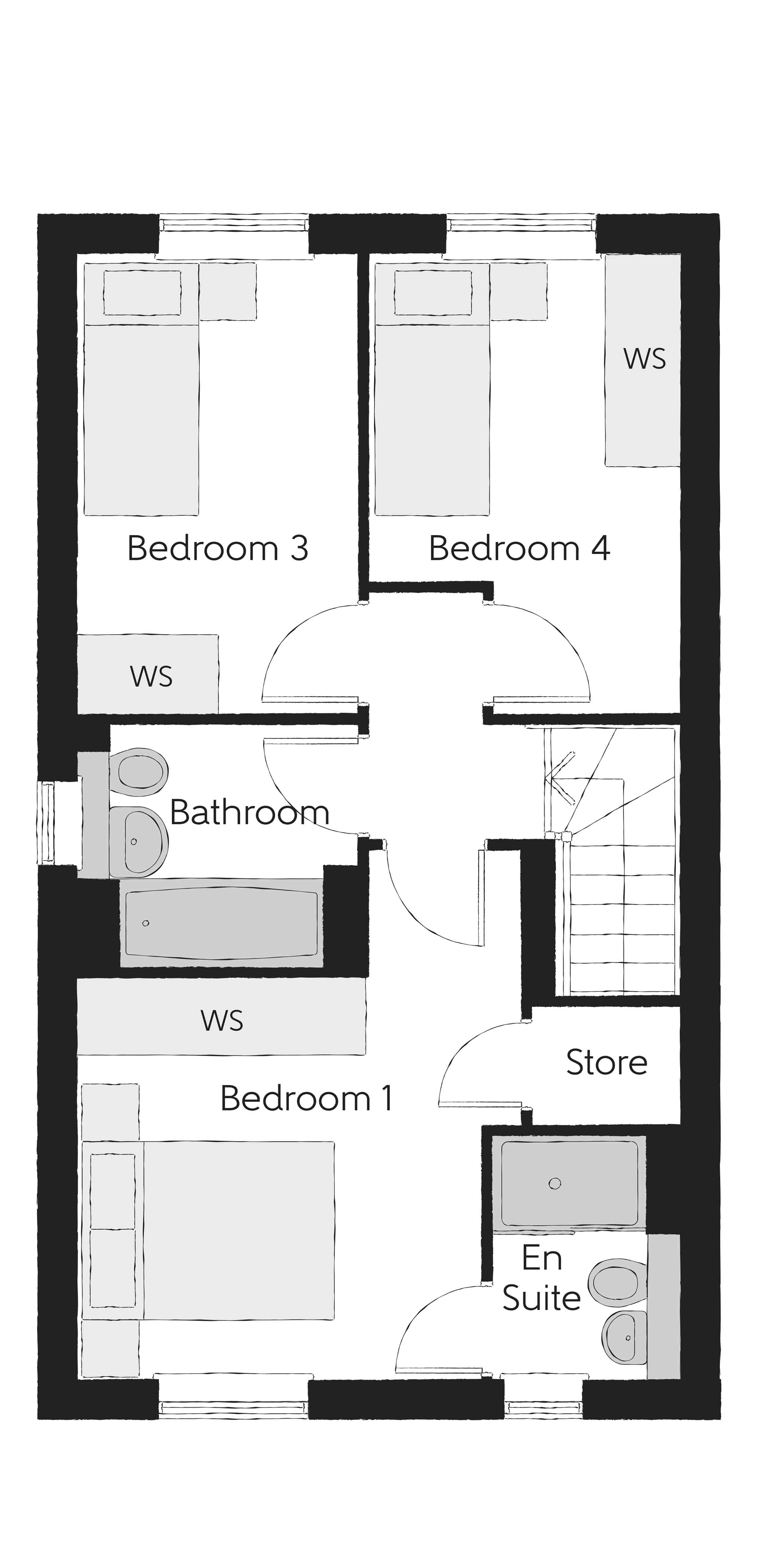 43, Hereford Road, Shrewsbury floorplan