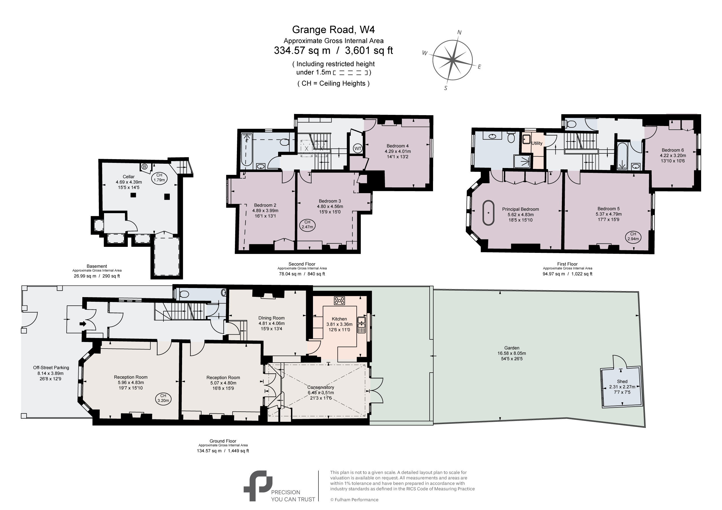 8, Grange Road, London floorplan