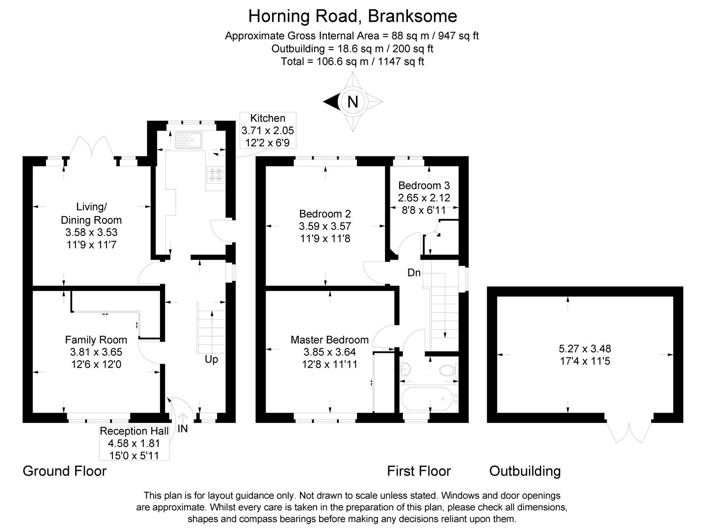 18, Horning Road, Poole floorplan