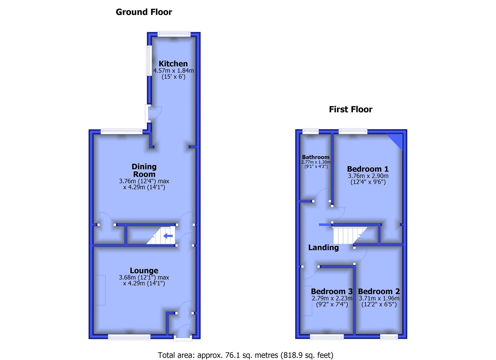88, Cranbourne Road, Greater Manchester floorplan