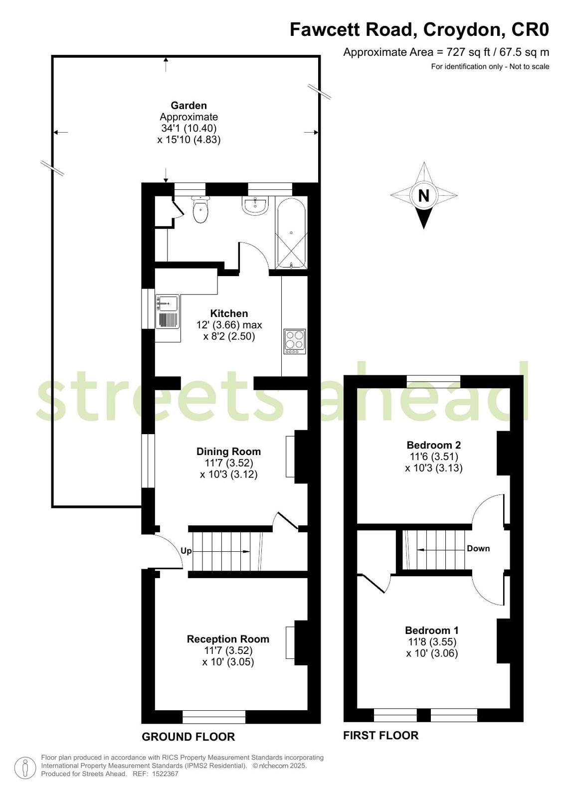 9, Fawcett Road, Croydon floorplan