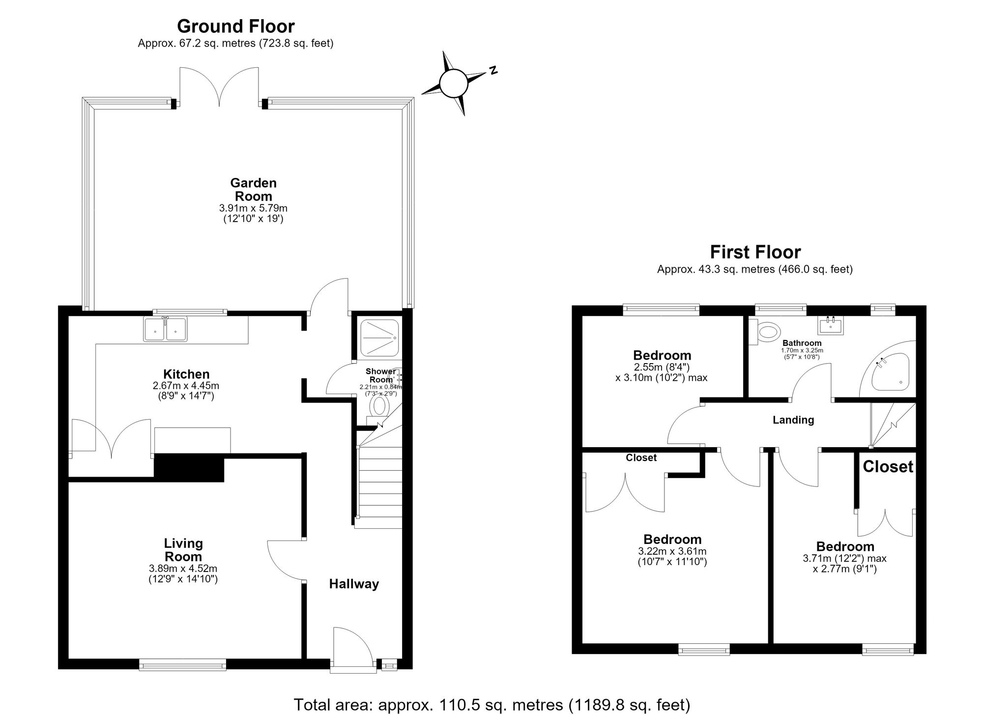 333 Manford Way, Chigwell floorplan