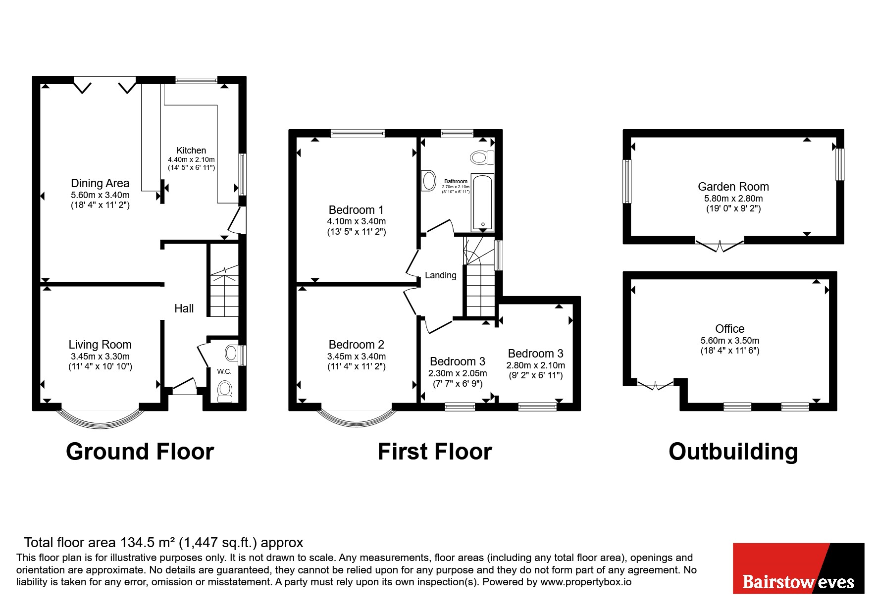 48, Hambledon Drive, Nottingham floorplan