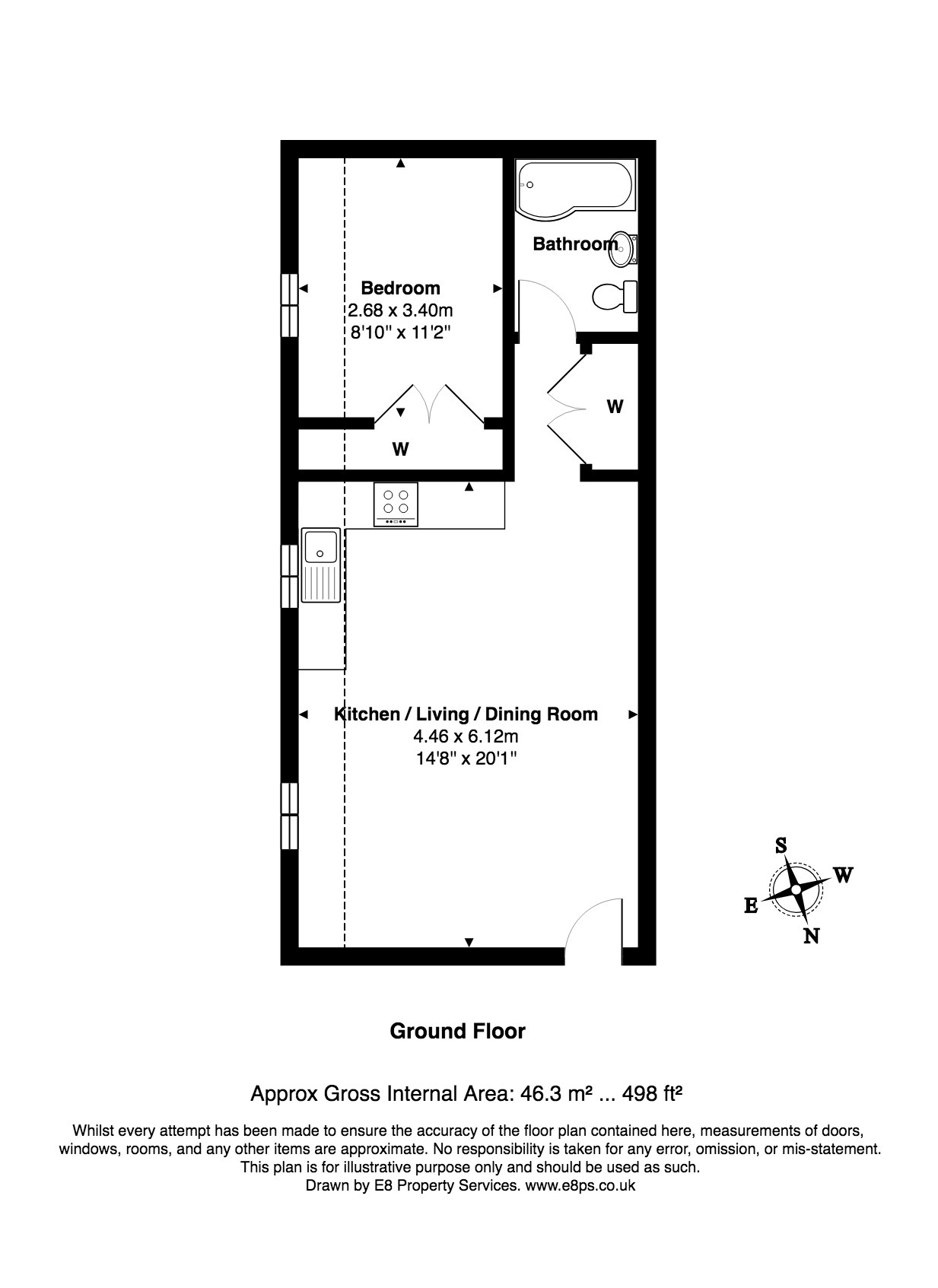 1 Bedrooms Flat to rent in Shipton Road, Woodstock OX20