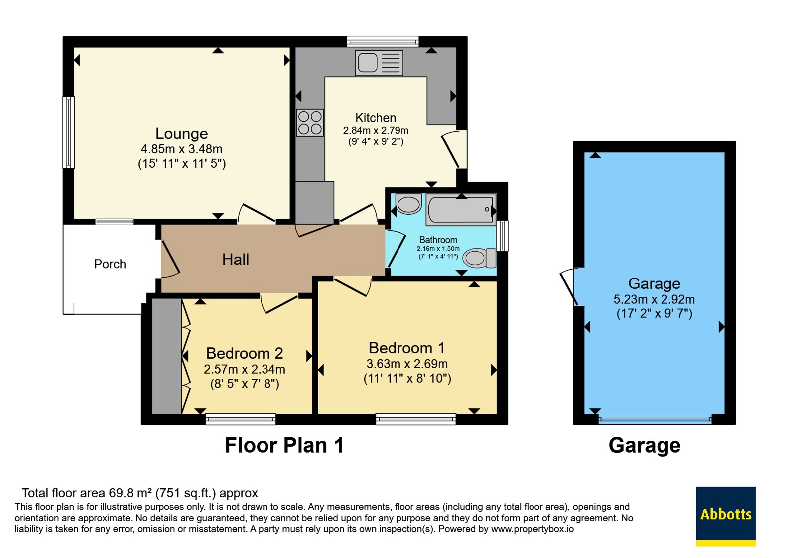 25A,, Walnut Close, Thetford floorplan