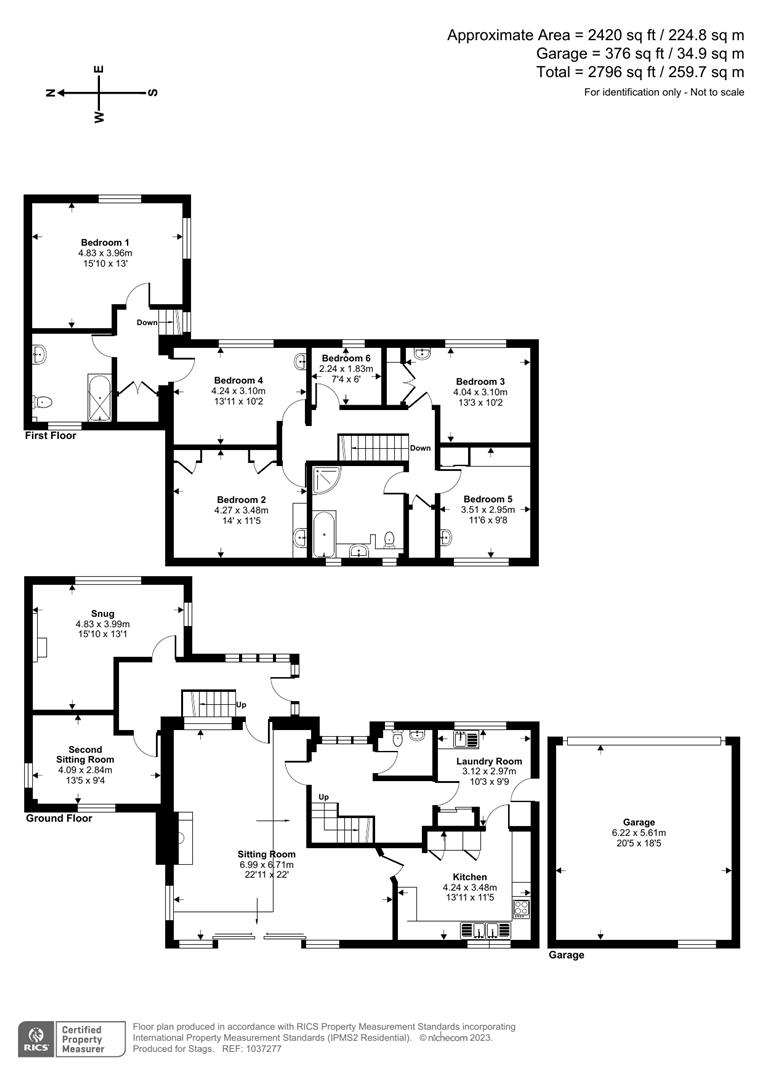 Cherry Orchard, Taunton floorplan