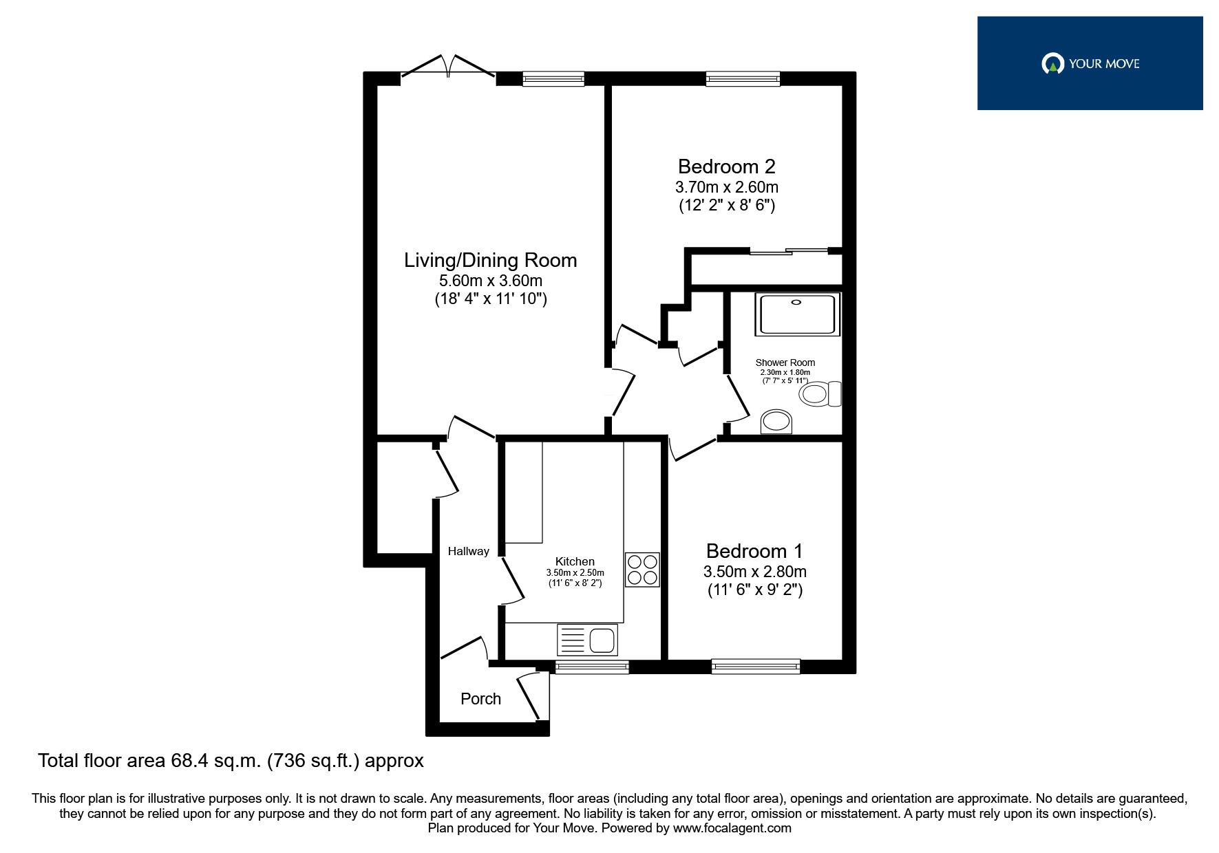 13, Winterburn Gardens, Leicester floorplan