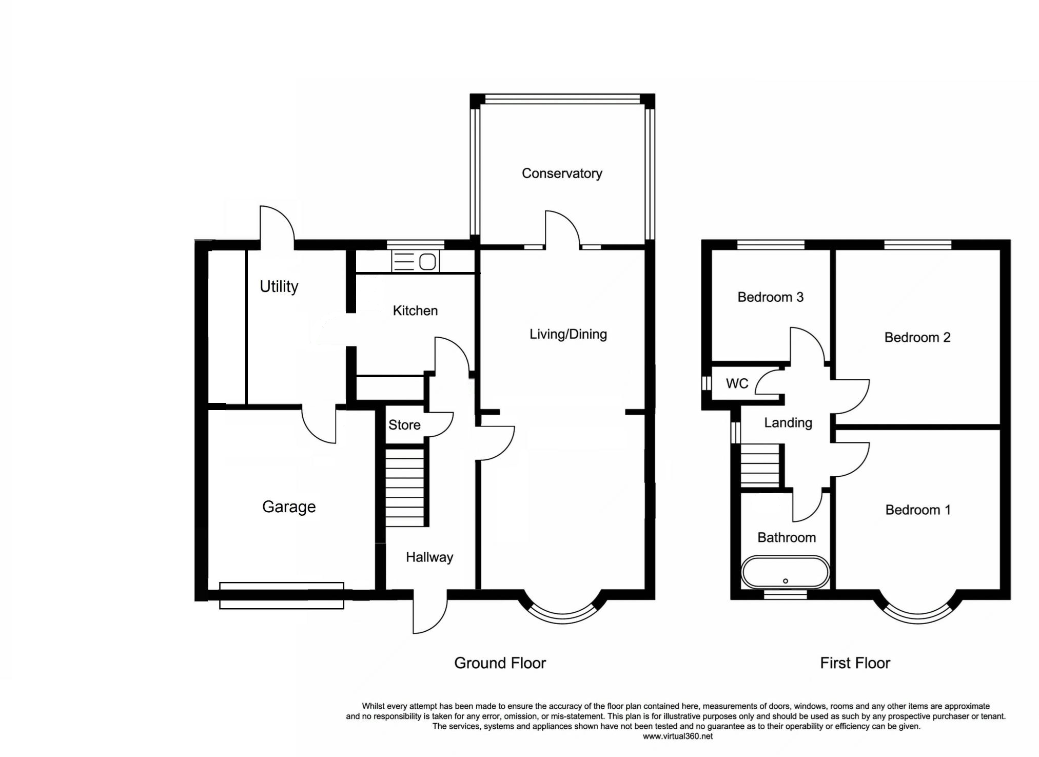 26, Oakfield Road, Kidderminster floorplan
