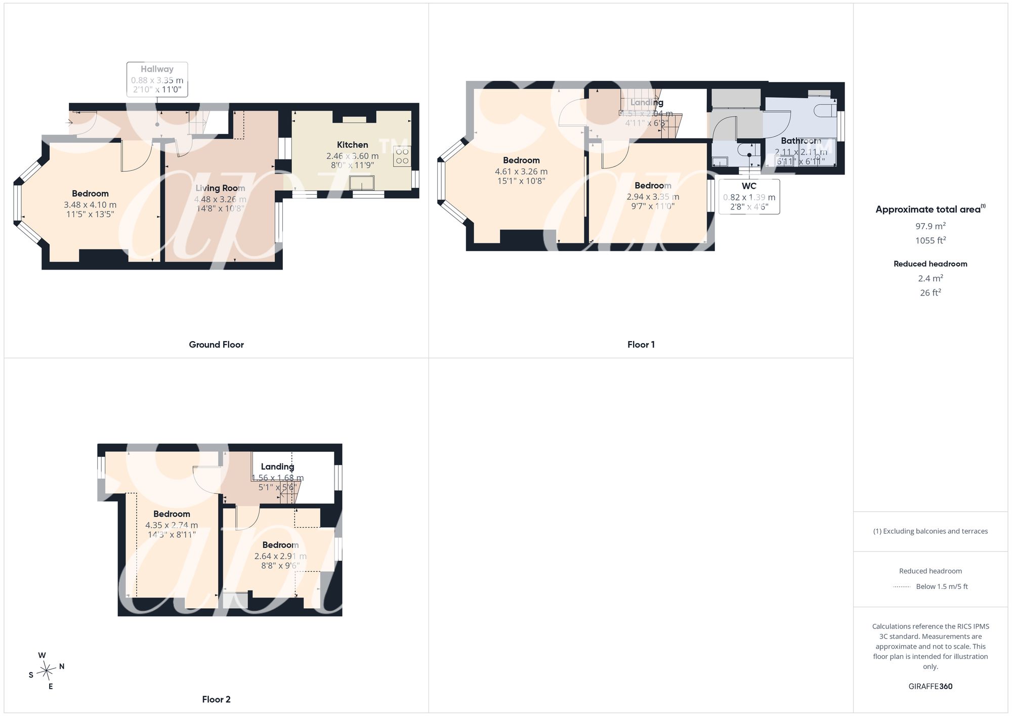 42 Viaduct Road, Brighton floorplan