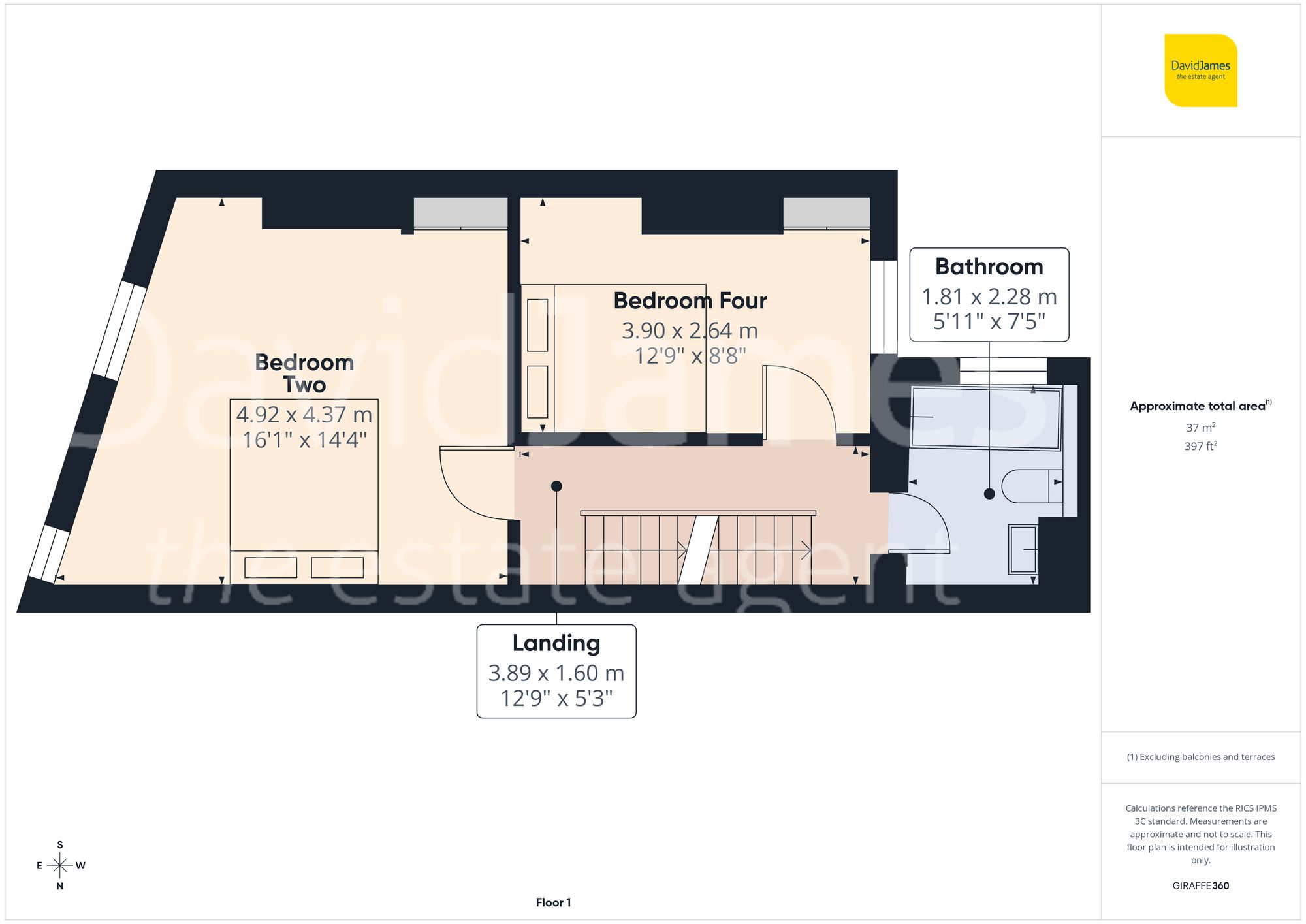 43 Loscoe Road, Nottingham floorplan