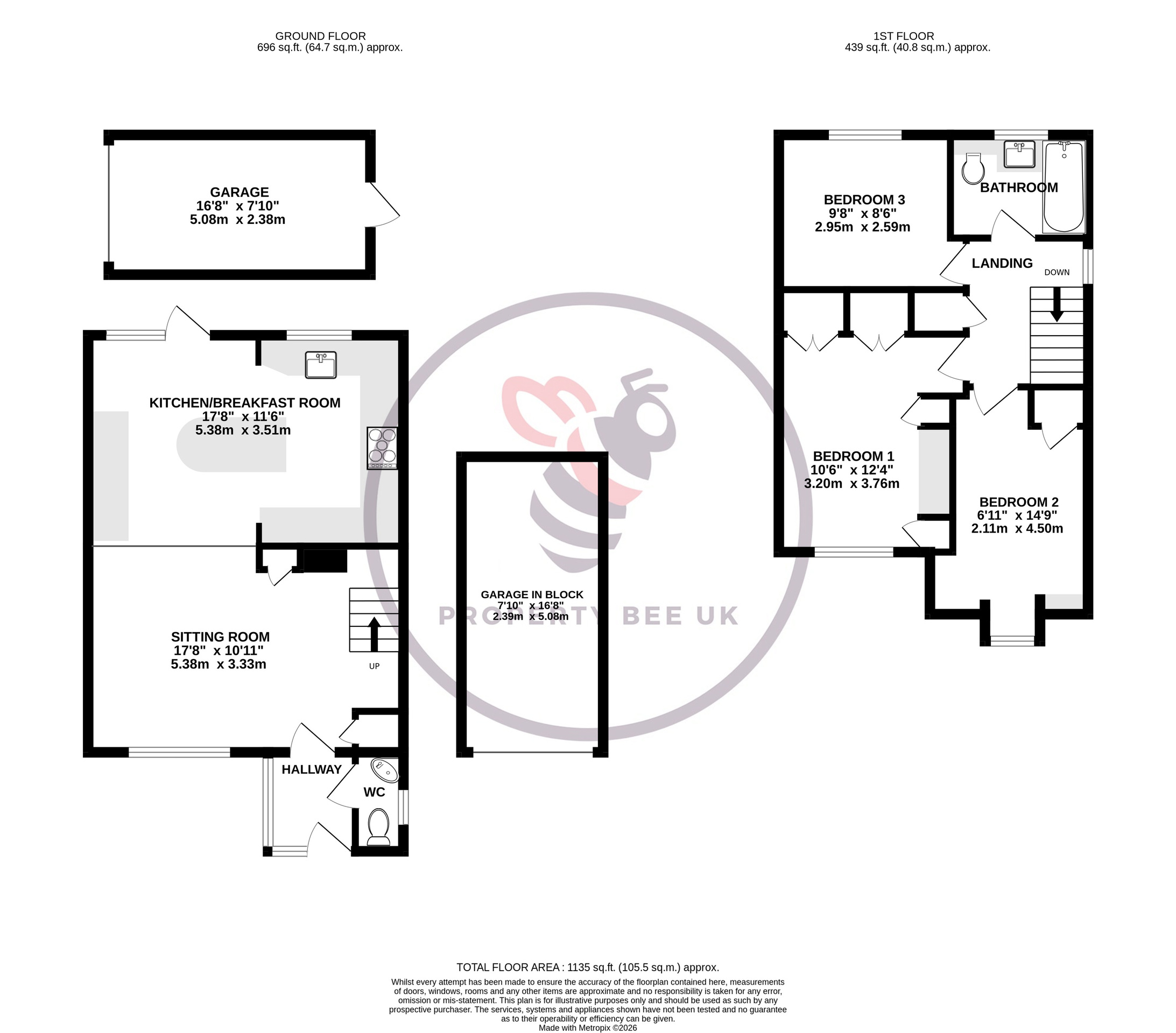 39 Coleridge Avenue, Yateley floorplan