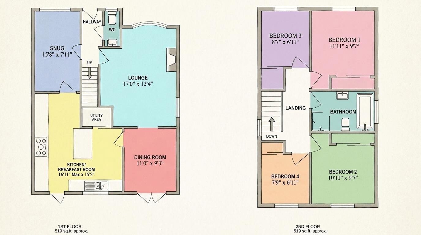 61, Highgrove Road, Chatham floorplan