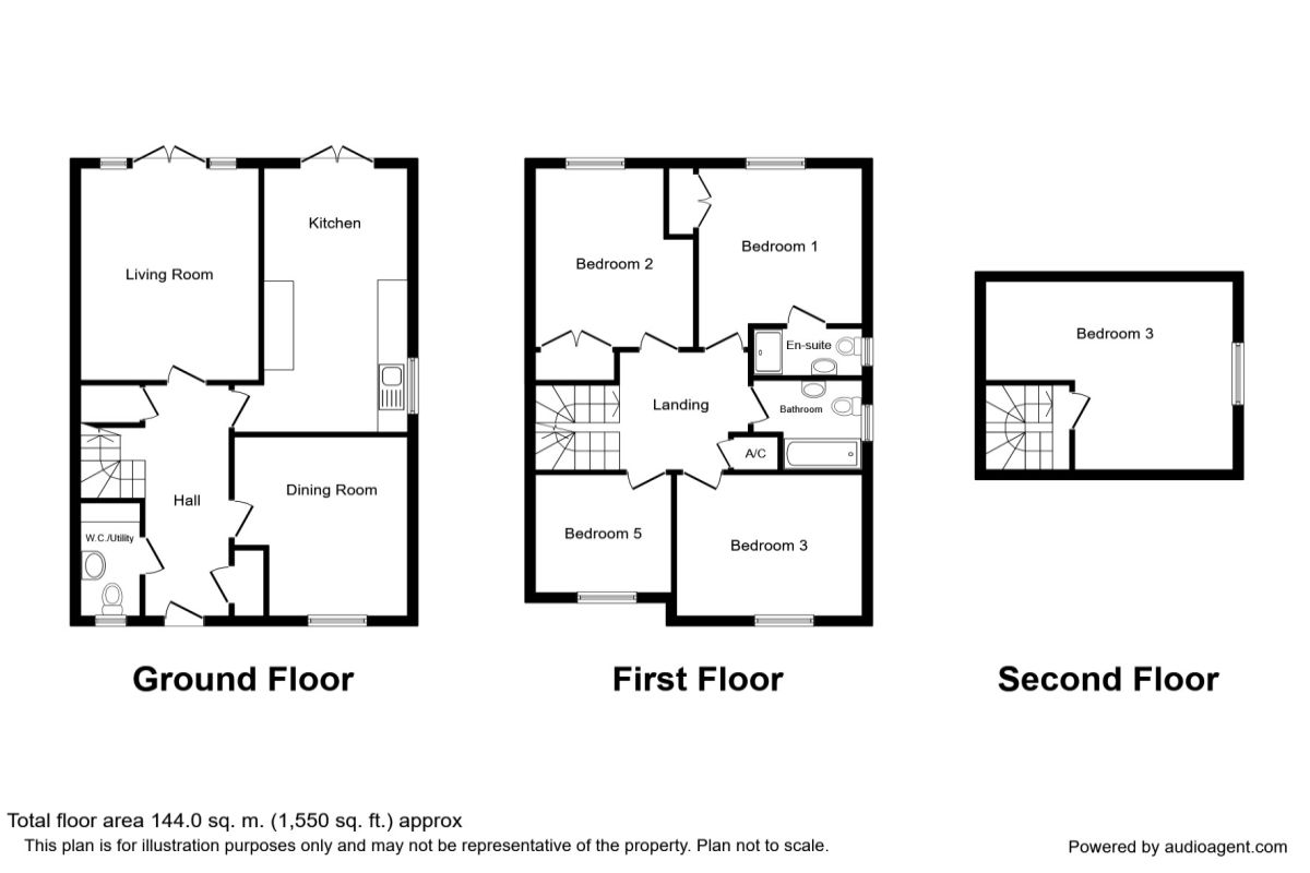 5 Bedrooms Semi-detached house for sale in Rean Meadow, Tattenhall, Chester CH3