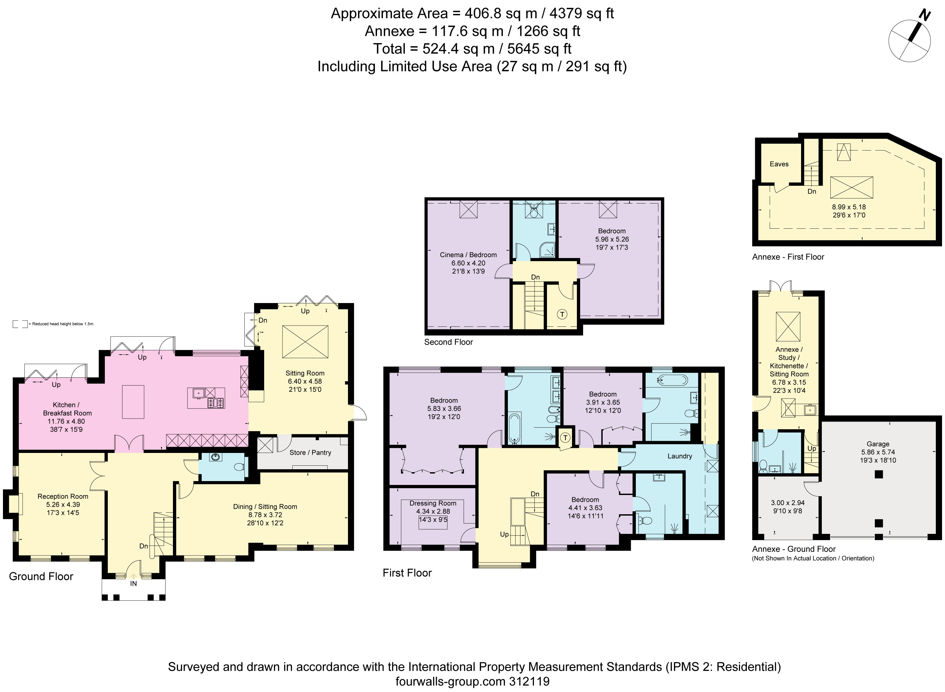 Snows Paddock, Windlesham floorplan