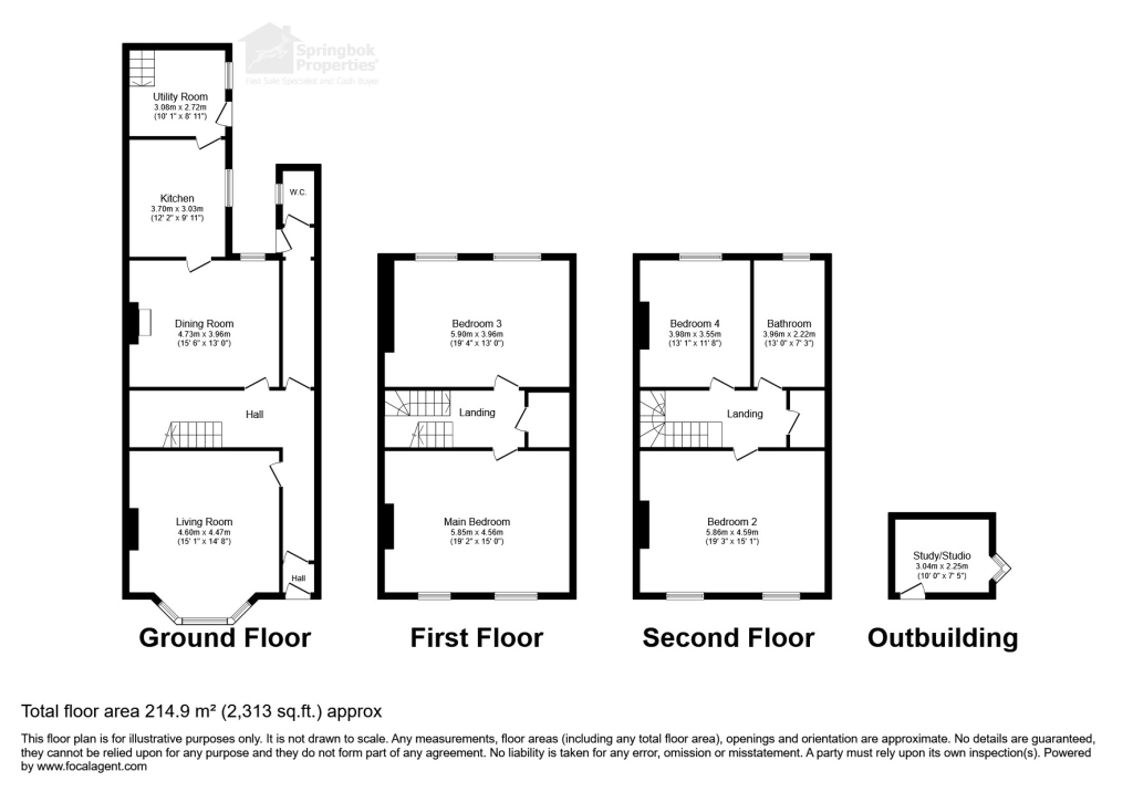 13, Bargate, Grimsby floorplan