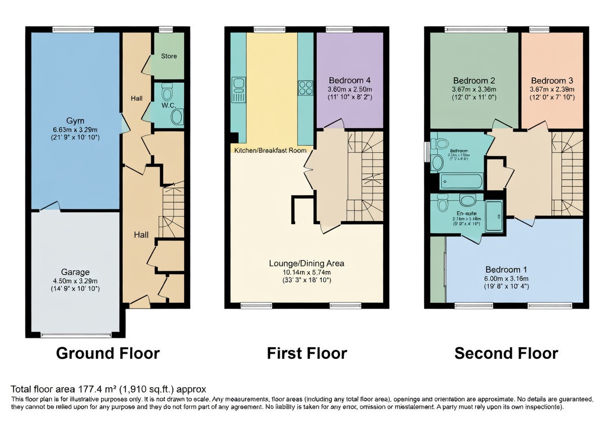 37, Common Creek Wharf, Rochester floorplan
