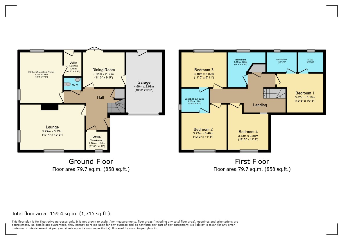 Richmond House, Well End, Friday Bridge floorplan