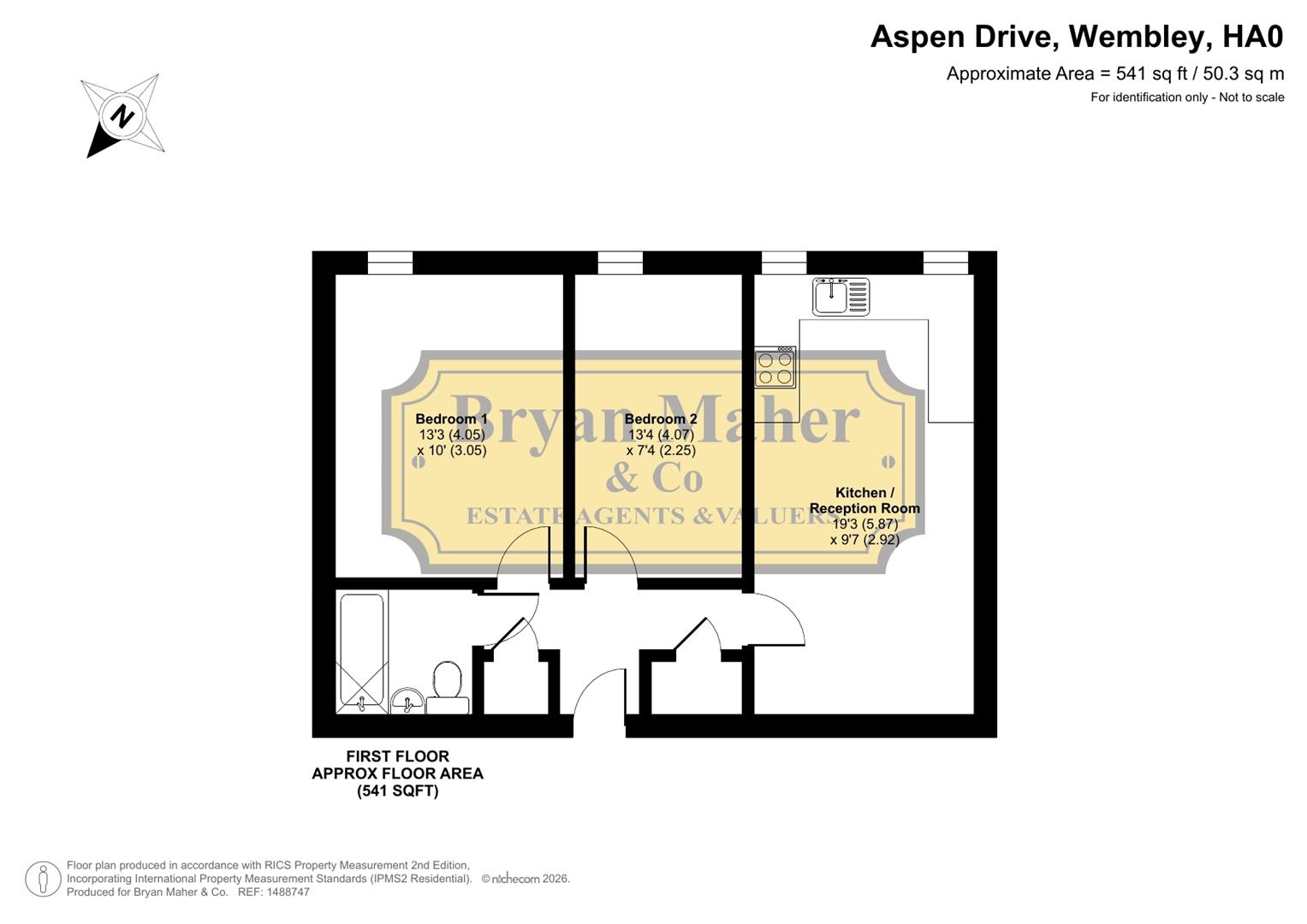 148, Aspen Drive, Wembley floorplan