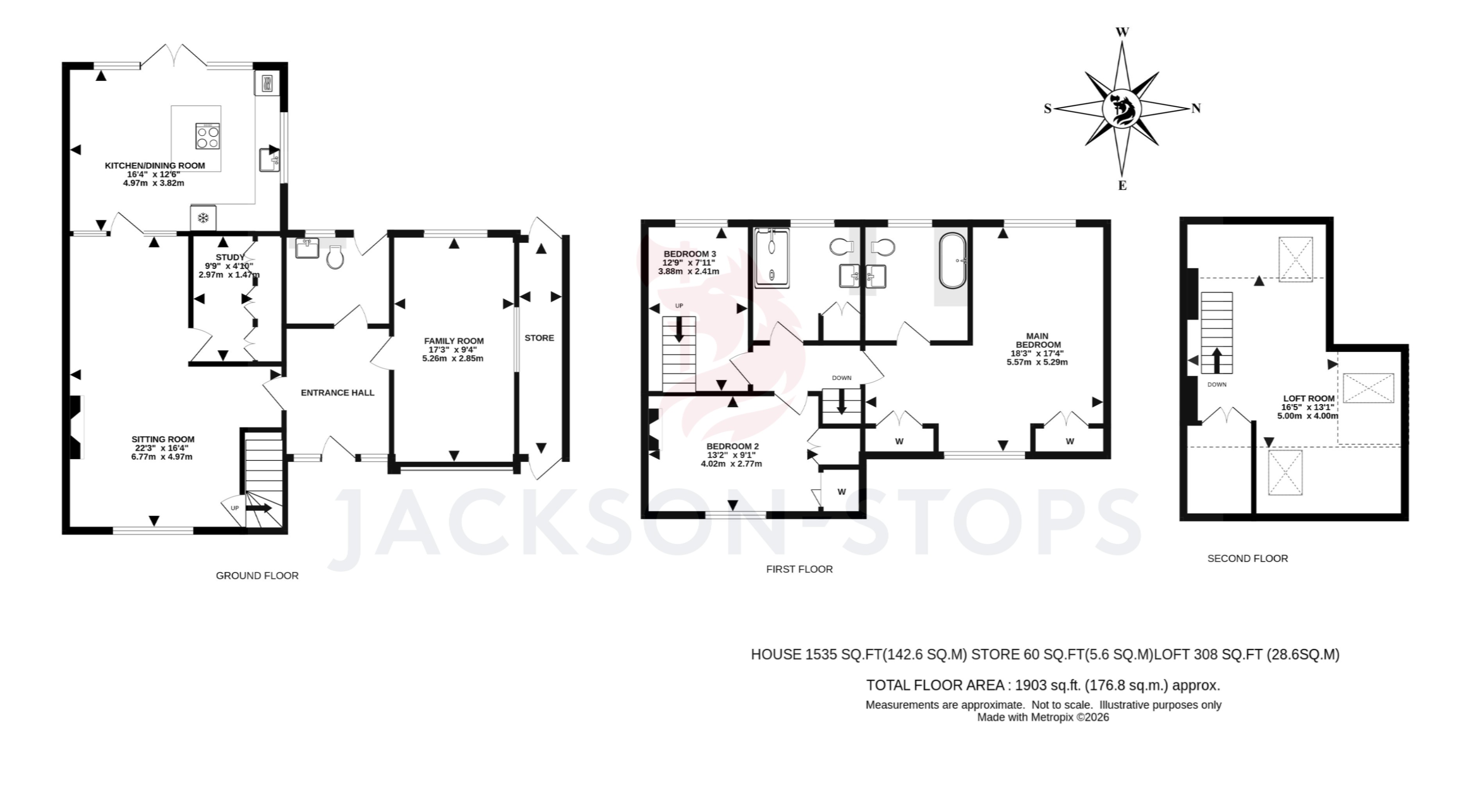 25, Yew Tree Road, Surrey floorplan