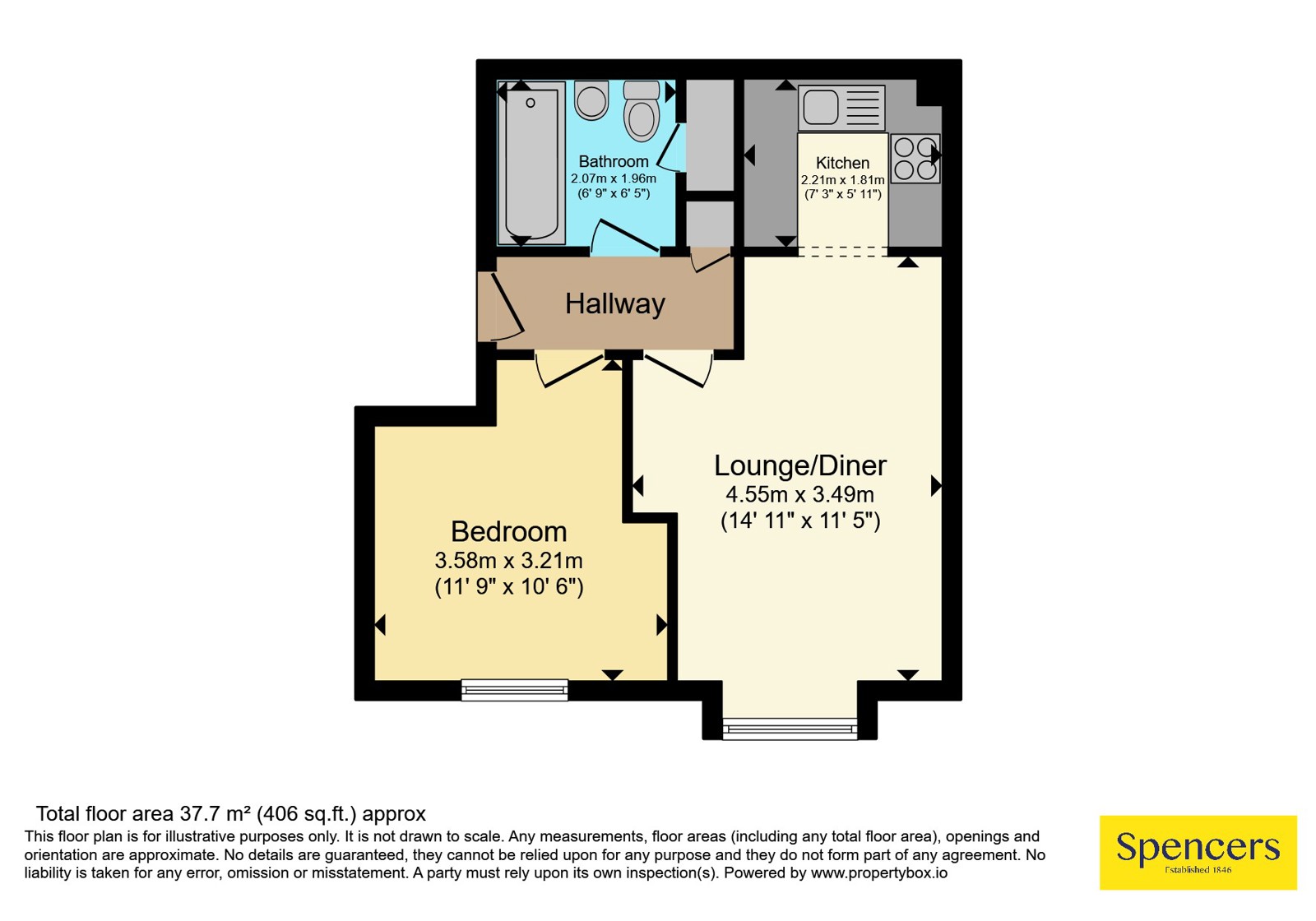 306, Martin Street, Leicestershire floorplan