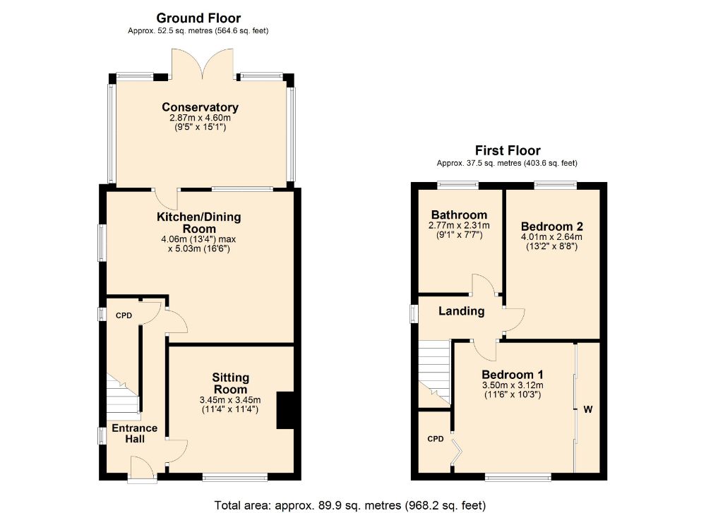 2 Bedrooms End terrace house for sale in Northampton Lane North, Moulton, Northampton NN3