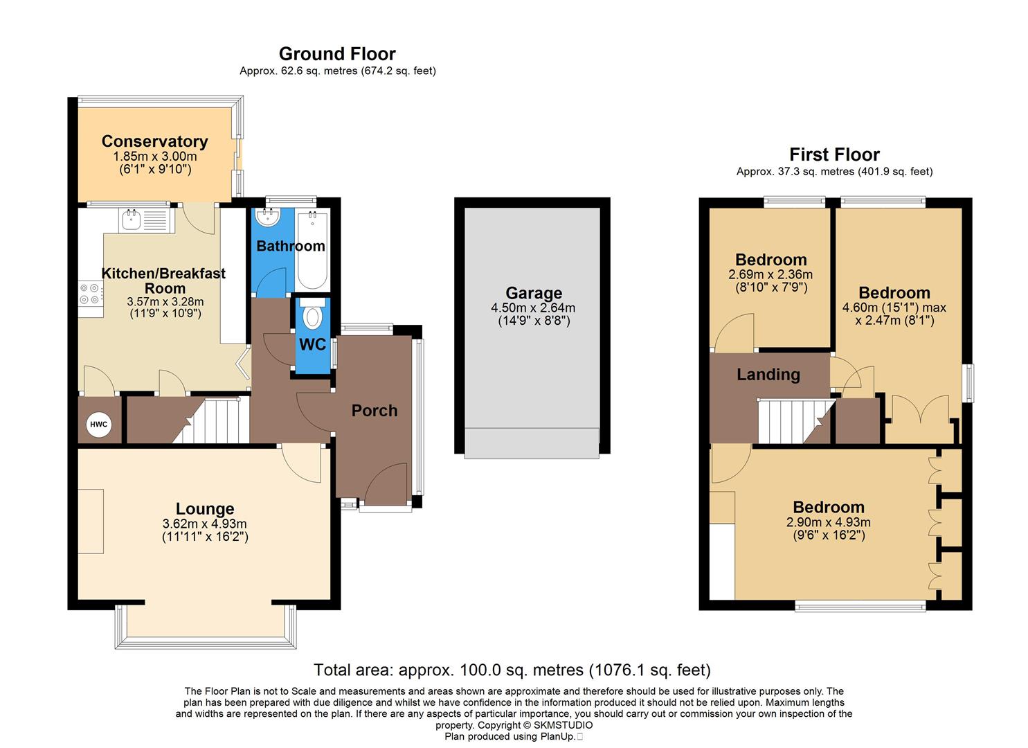 22, Cherry Tree Avenue, St. Albans floorplan